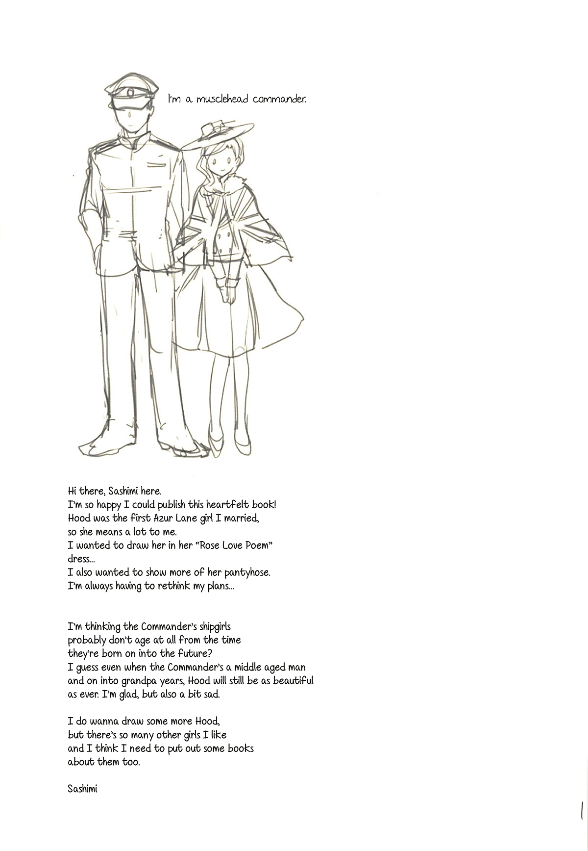 (サンクリ2018 Autumn) [さしみチョコ (さしみ)] フッドさんとシンコンセイカツ (アズールレーン) [英訳]