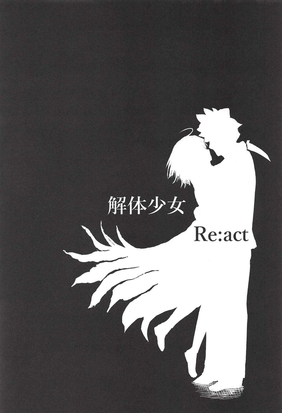 (COMIC1☆13) [樹海書庫 (富士見ガク)] 解体少女 Re:act (Fate/Grand Order)
