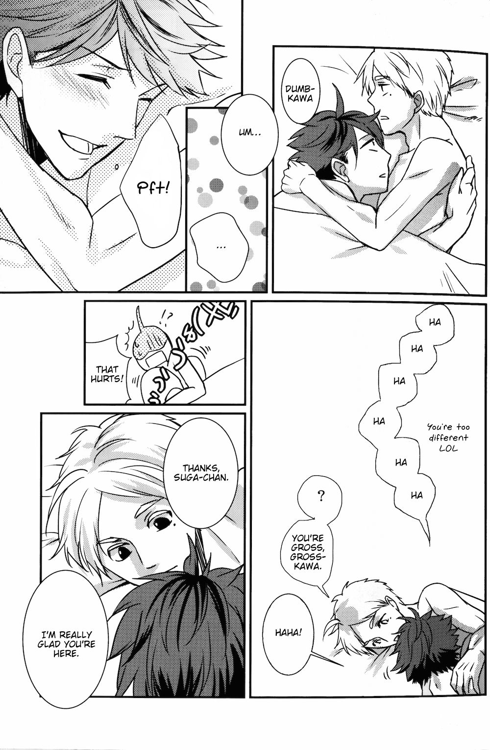 (RTS!!3) [LOVEND (ゆき哉)] Night Friend (ハイキュー!!) [英訳]