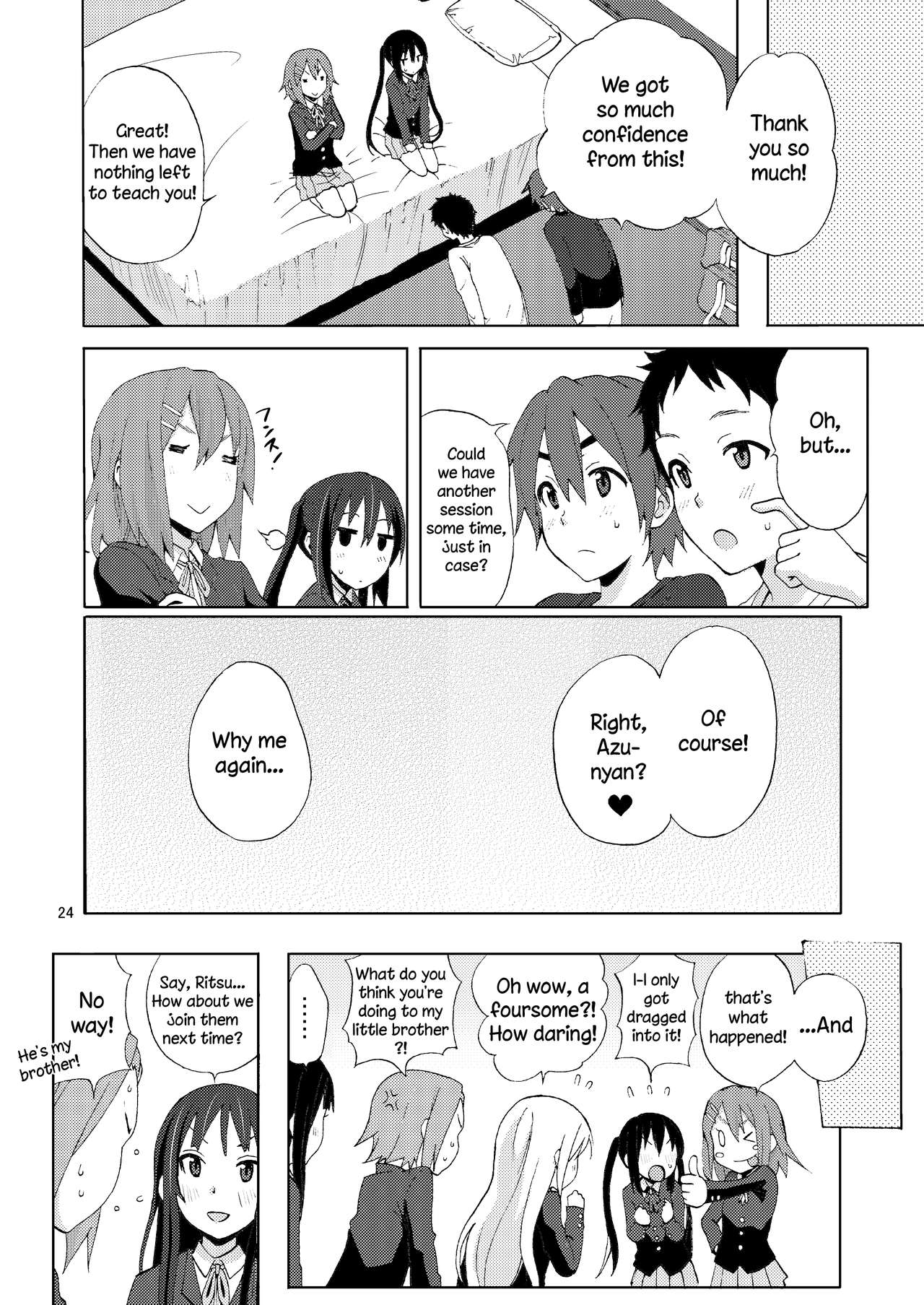 [魚拓 (しーらかんす)] CAT&DOG (けいおん!) [英訳] [DL版]