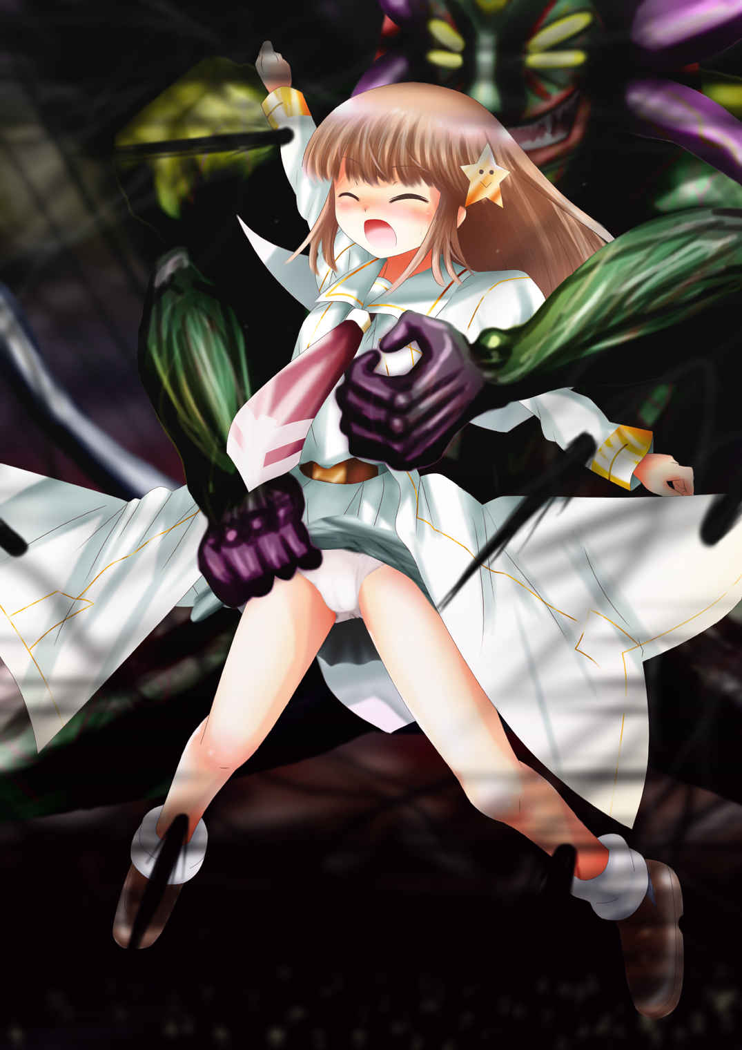 [でんで] 『不思議世界-Mystery World-ののな35』 ～ののなvs死の大魔王ネガロンジギバ、 予想外の恐怖無力化屈辱強姦淫獄～