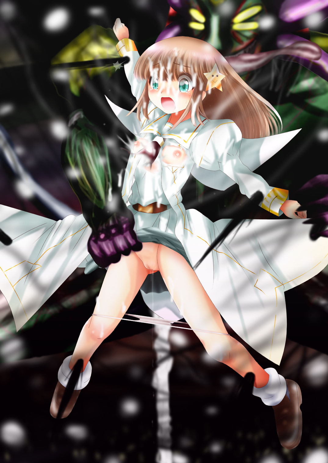 [でんで] 『不思議世界-Mystery World-ののな35』 ～ののなvs死の大魔王ネガロンジギバ、 予想外の恐怖無力化屈辱強姦淫獄～