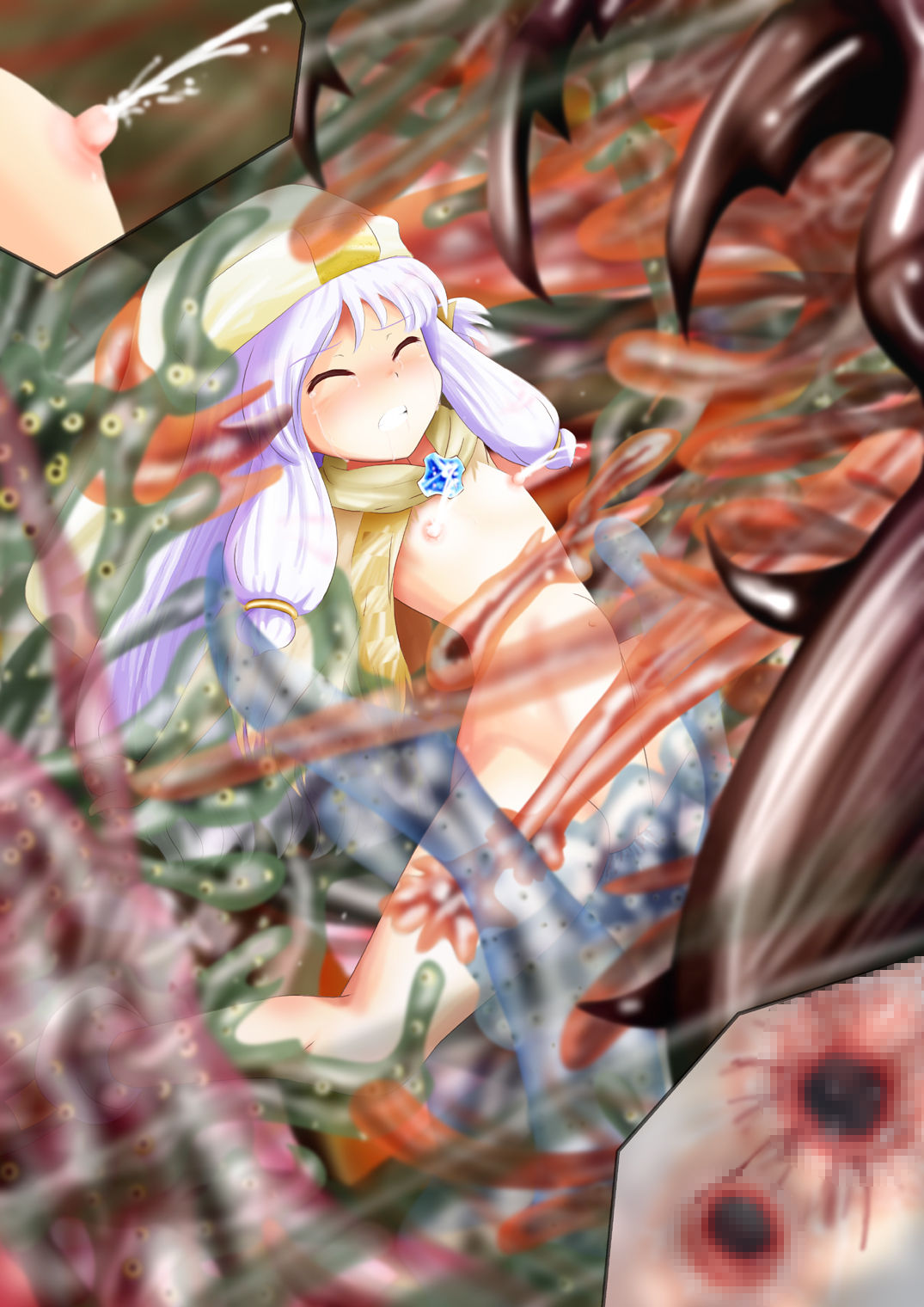 [でんで] 『不思議世界-Mystery World-ののな35』 ～ののなvs死の大魔王ネガロンジギバ、 予想外の恐怖無力化屈辱強姦淫獄～