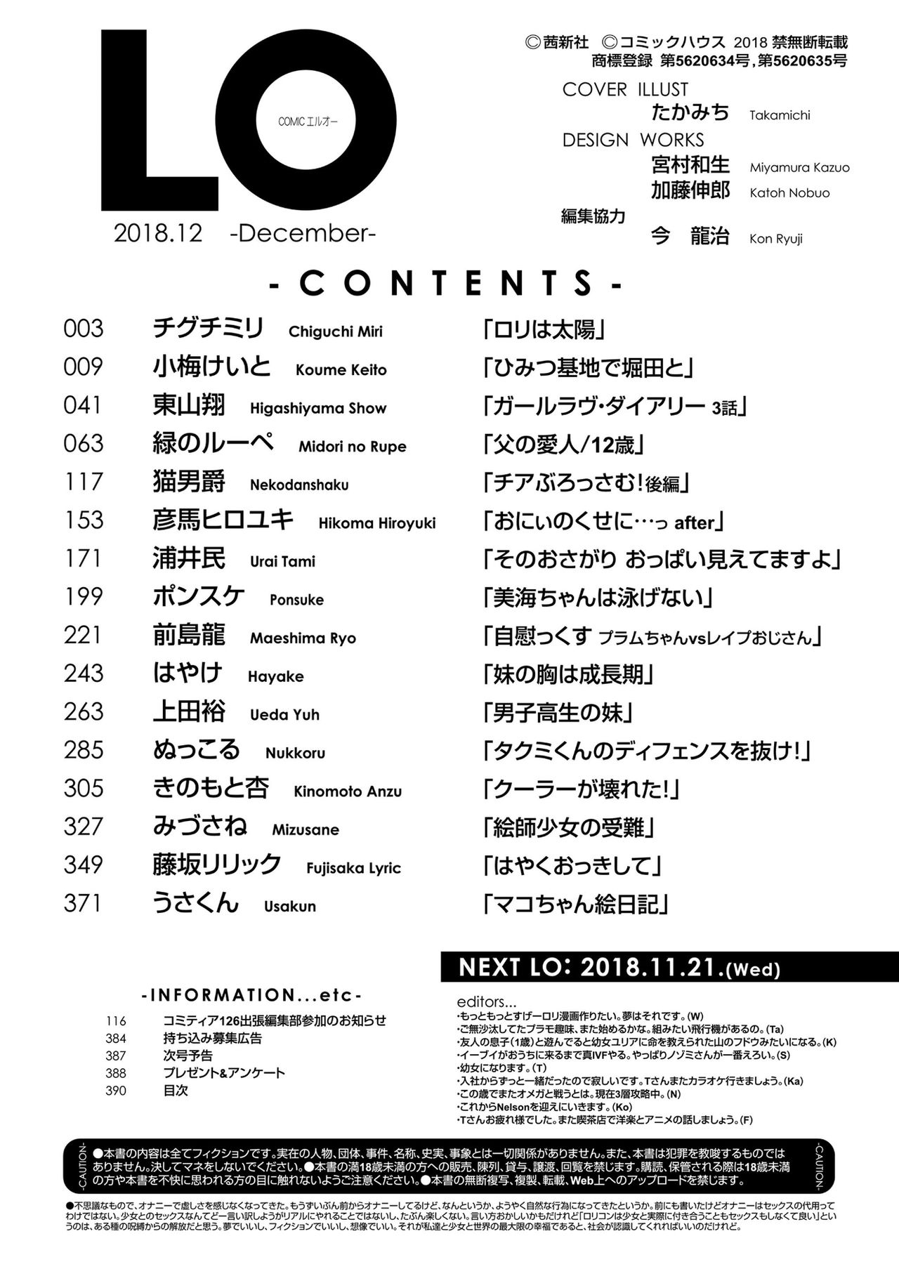 COMIC LO 2018年12月号 [DL版]