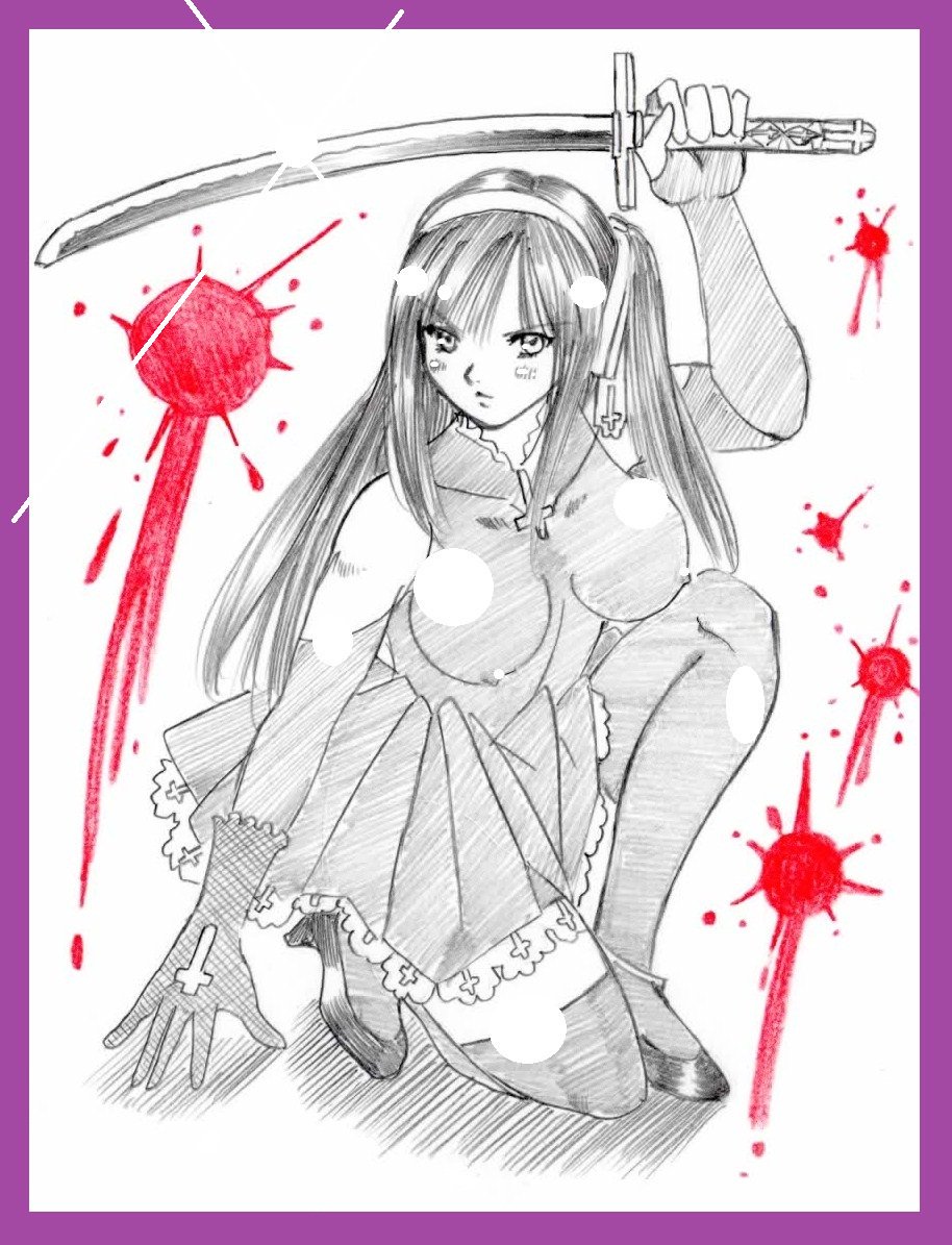 黒いリボン/虹の聖弾