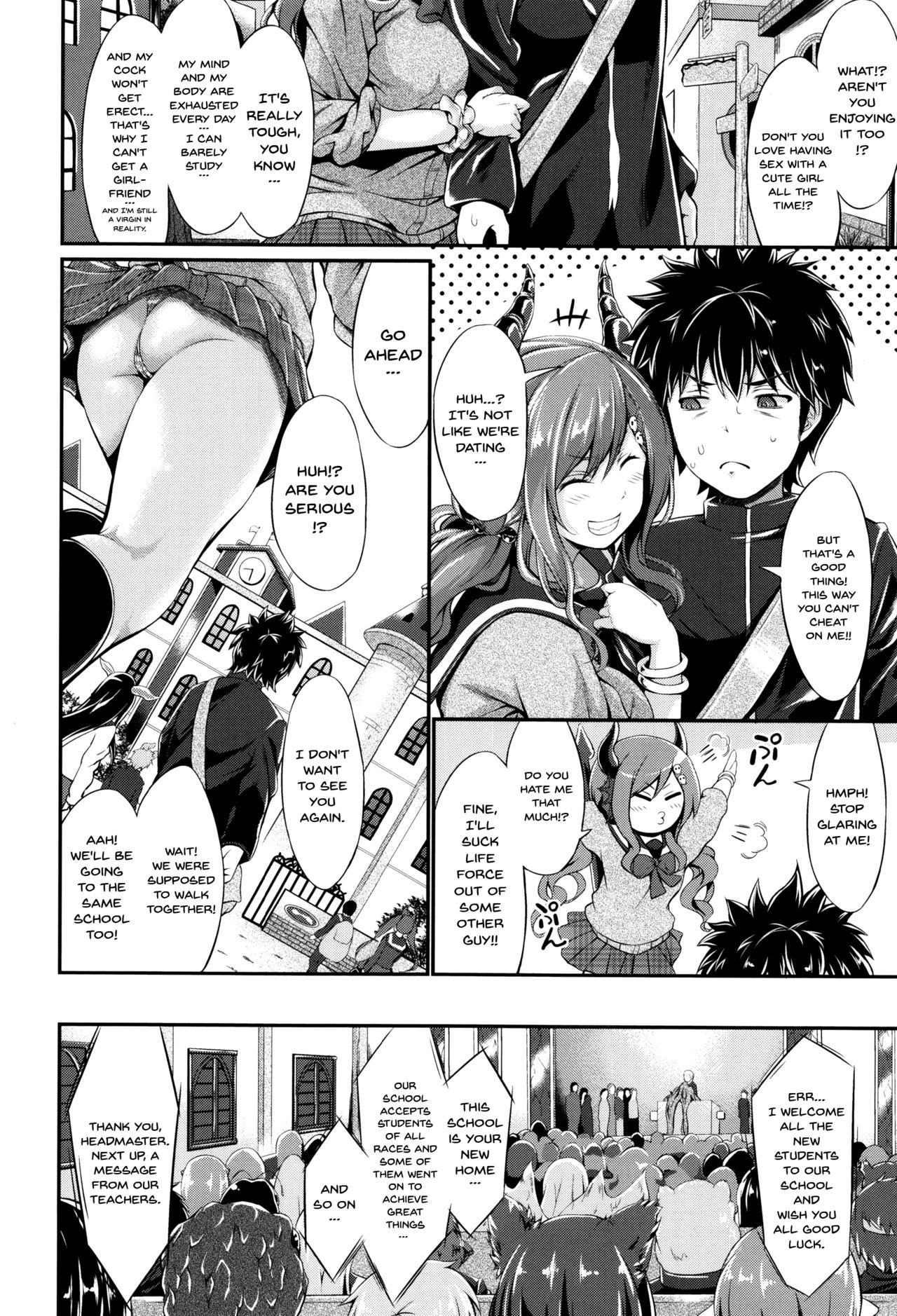 [木村寧都] のんひゅーまんらいふ 第1-3話 [英訳]