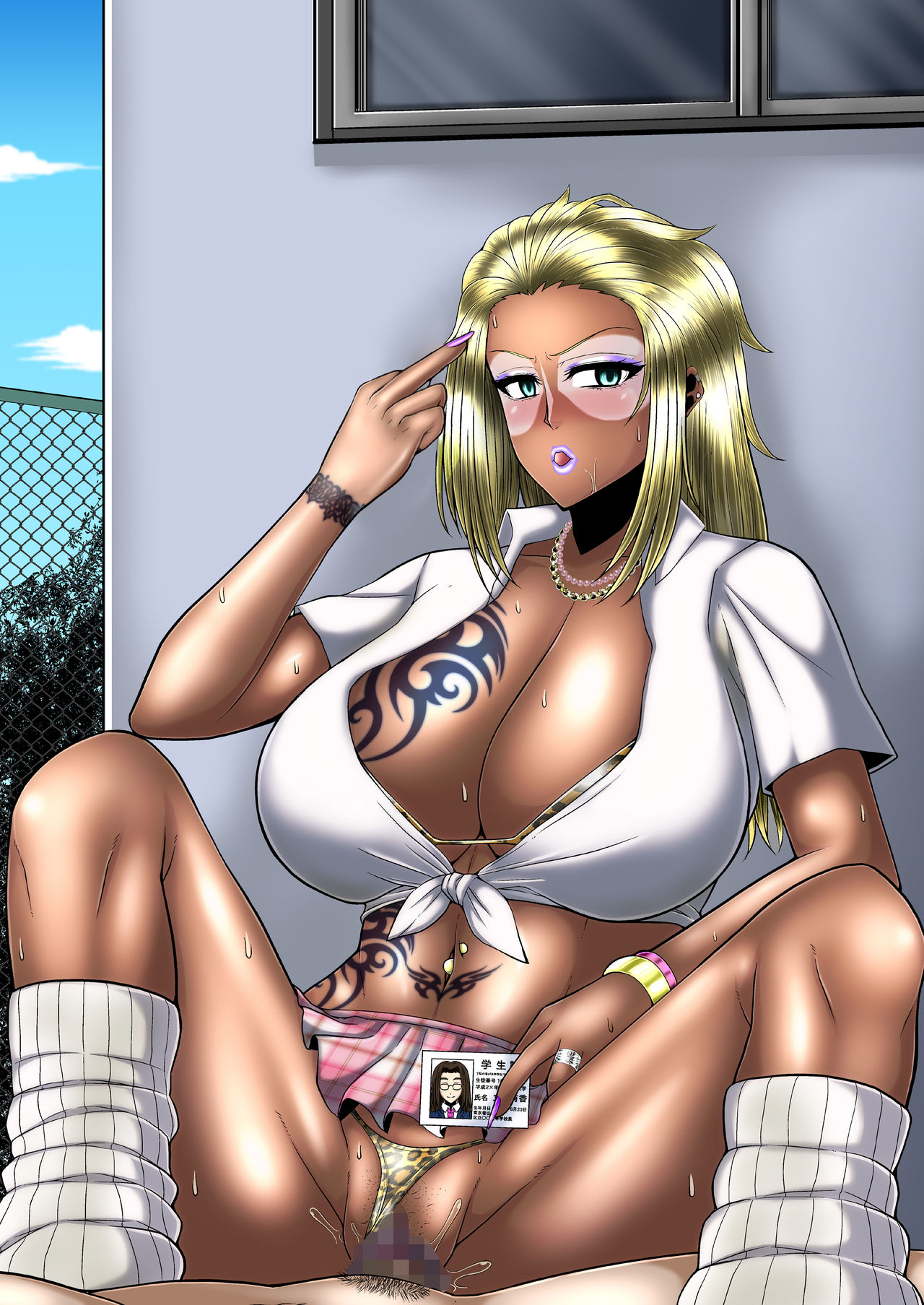 [Solid Line (井上七樹)] 黒堕ち!ビッチ化ギャルズ