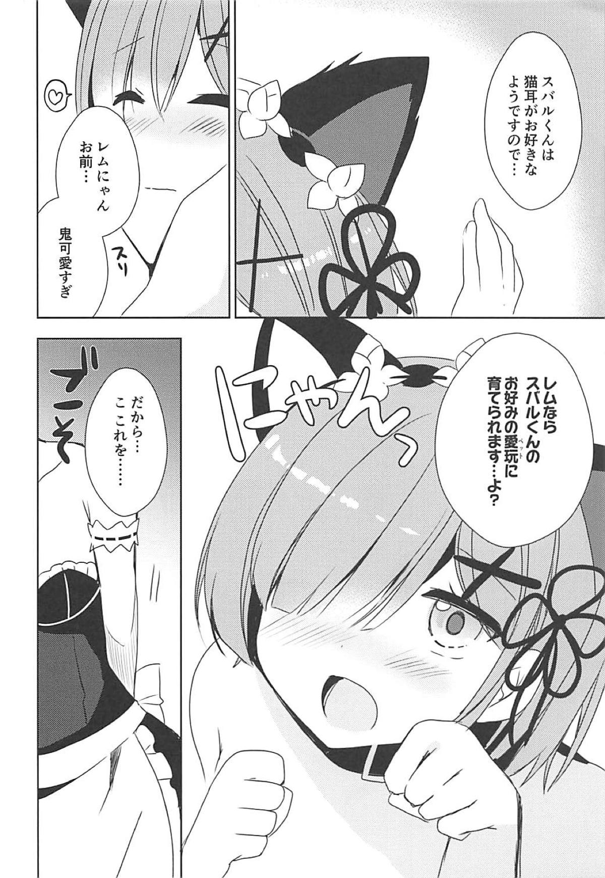 (C93) [moriQ (森あいり)] レムにゃんとにゃんにゃんする? (Re:ゼロから始める異世界生活)