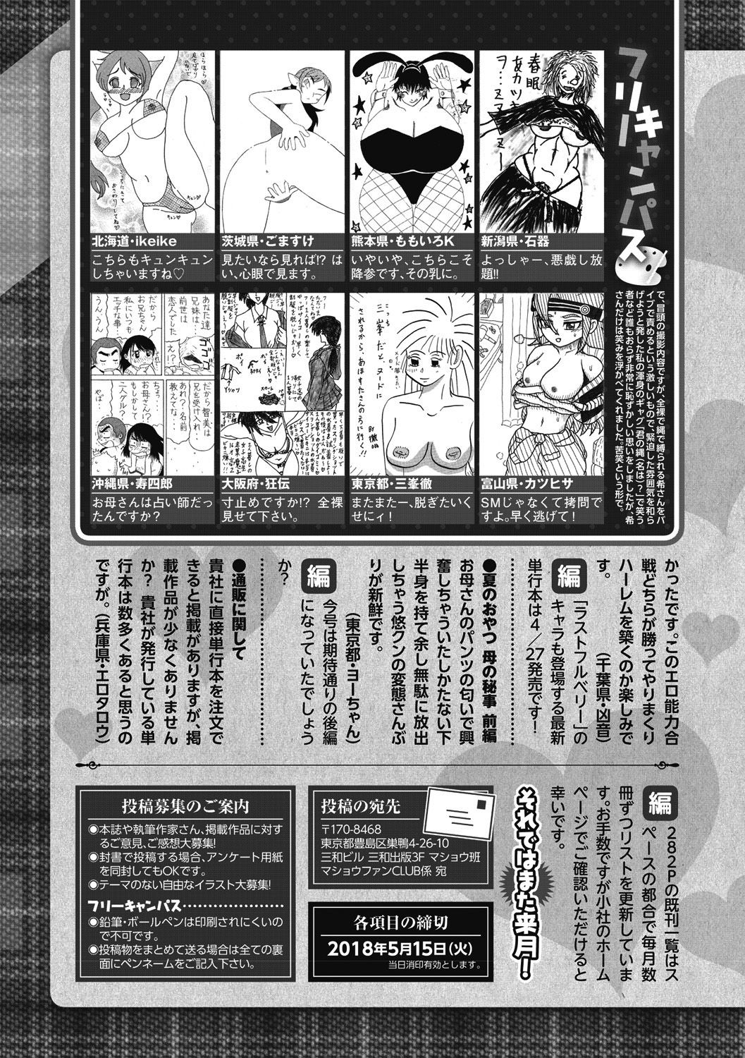 コミック・マショウ 2018年6月号 [DL版]