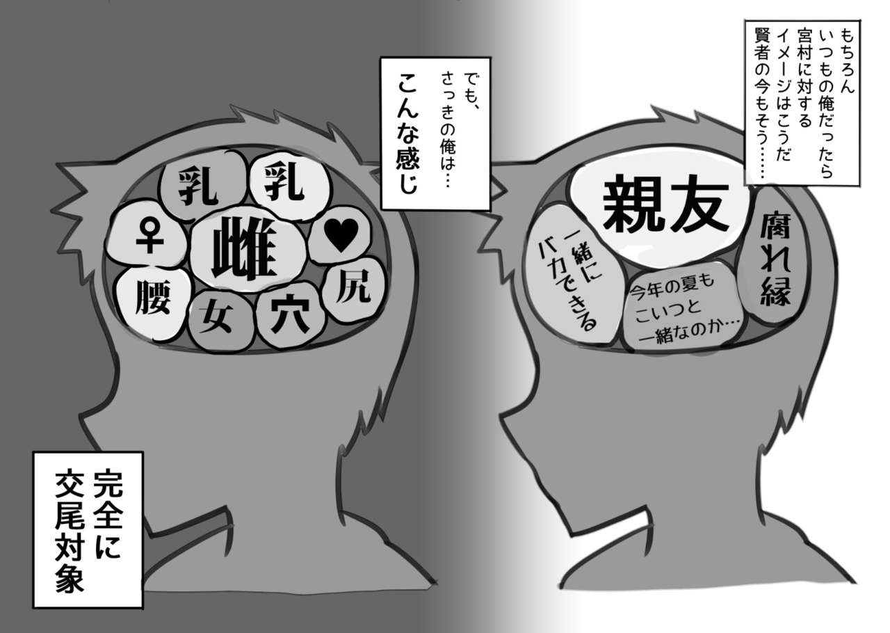 [まごころセンター (奇話太郎)] 俺が大好きな親友を親友として見れなくなった理由