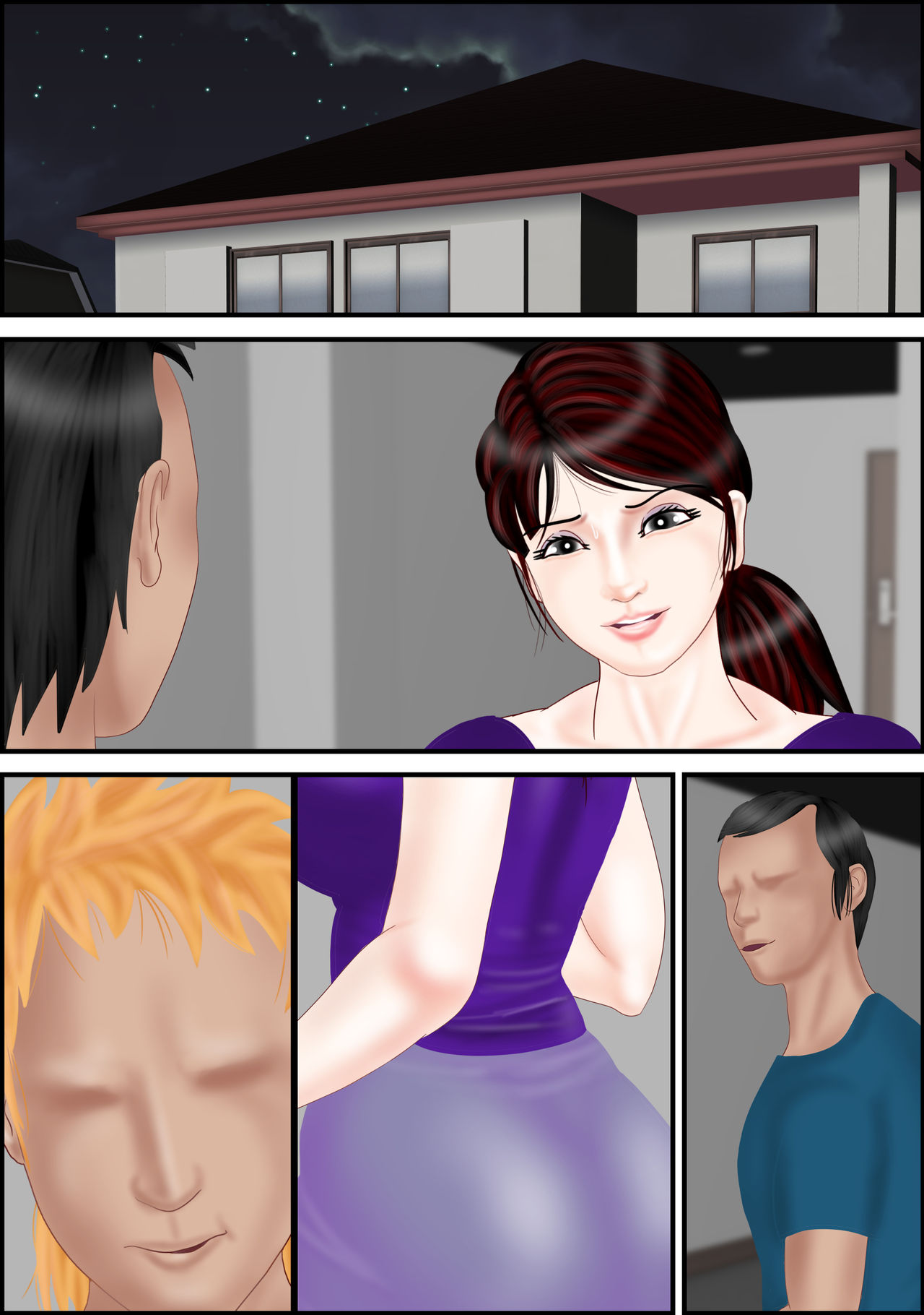 [えすけーぷ!] 母の静かな喘ぎ声