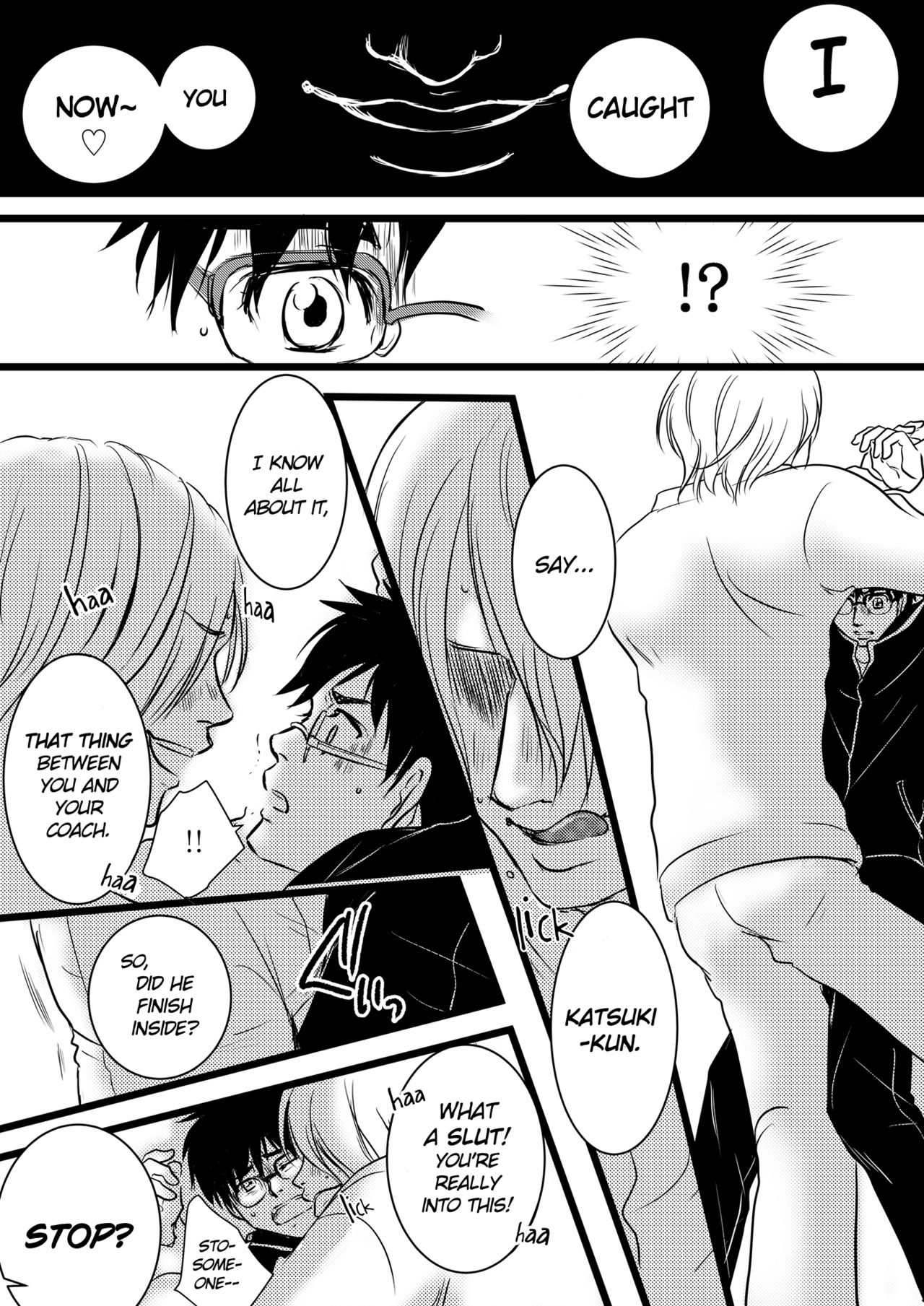 (氷奏ストラースチ) [ケツ丼定食 (とら)] 私の愛を (ユーリ!!! on ICE) [英訳]