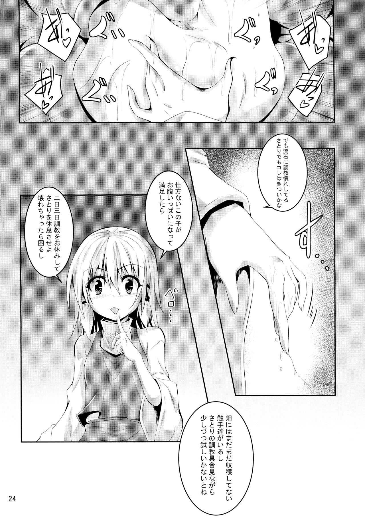 (例大祭15) [夜の勉強会 (ふみひろ)] さとり獄 さとりの部屋5 (東方Project)