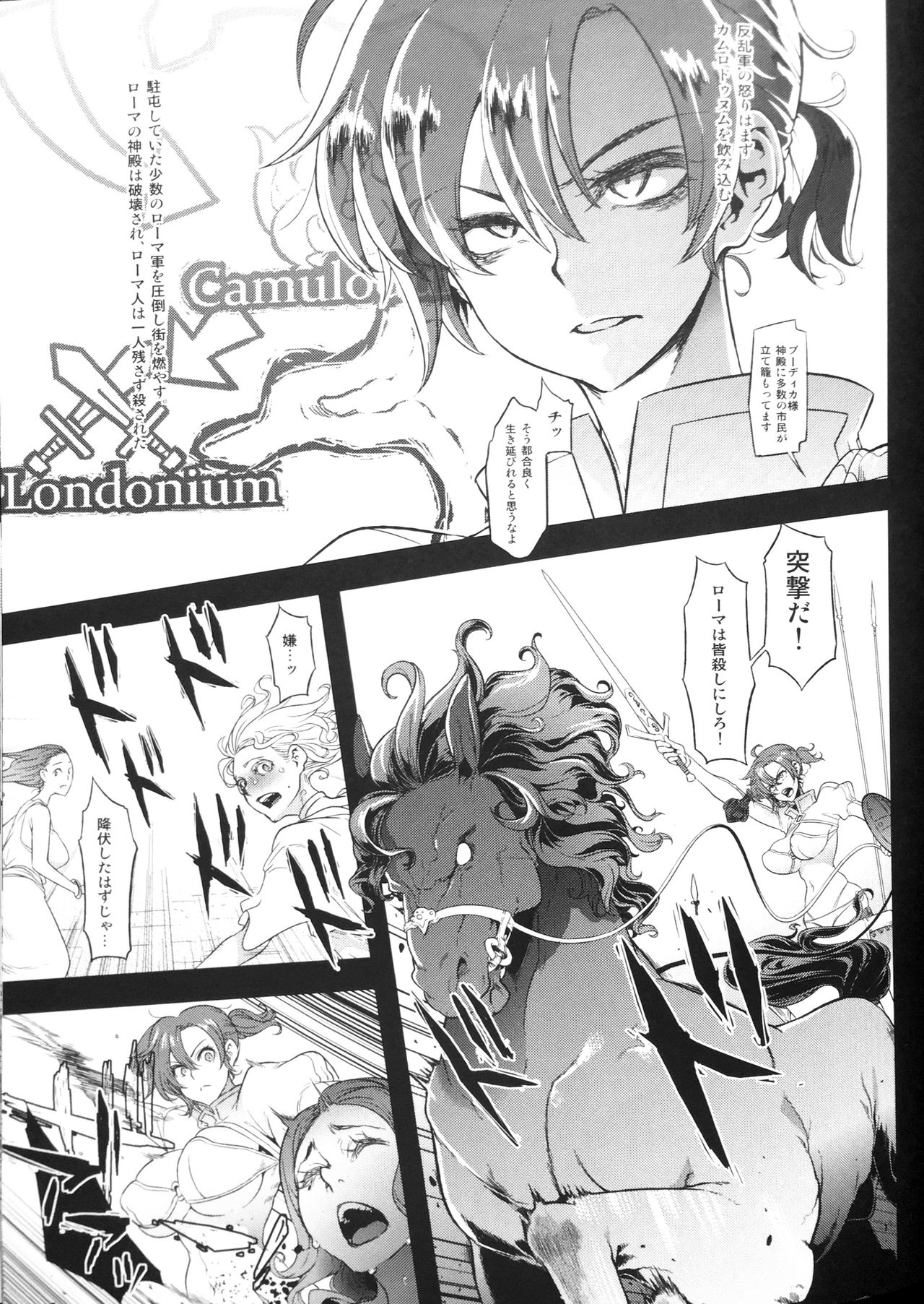 (COMIC1☆13) [DA HOOTCH (新堂エル)] BOUDICA -約束されざる勝利の女王- (Fate/Grand Order)