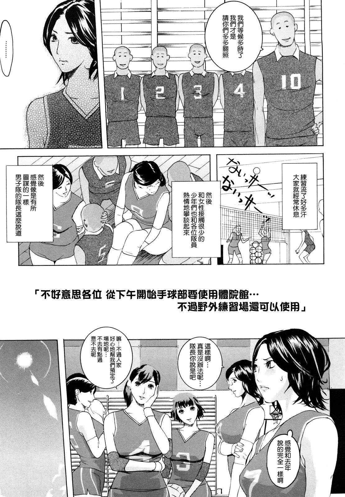 [Clone人間] 春風ママさんバレーinサマー (桃尻400%) [中国翻訳]