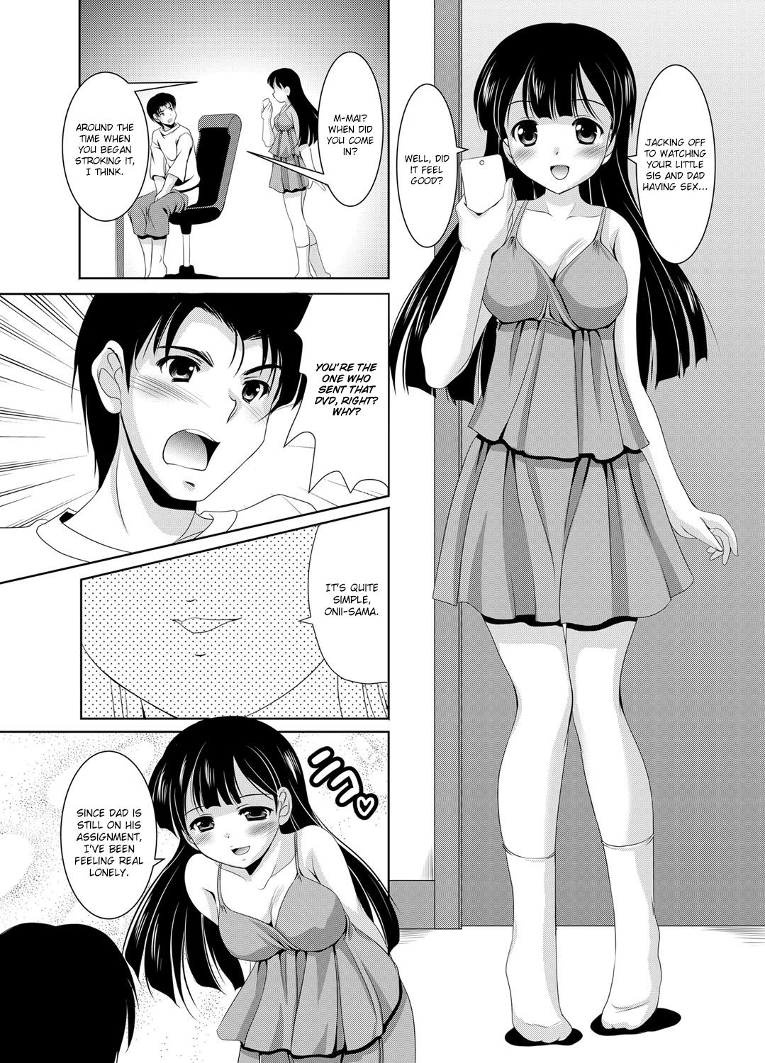 [水城たくや] 家族相姦 ～妹は無垢で母は貞淑なはずなのに～ 第1-6話 [英訳]