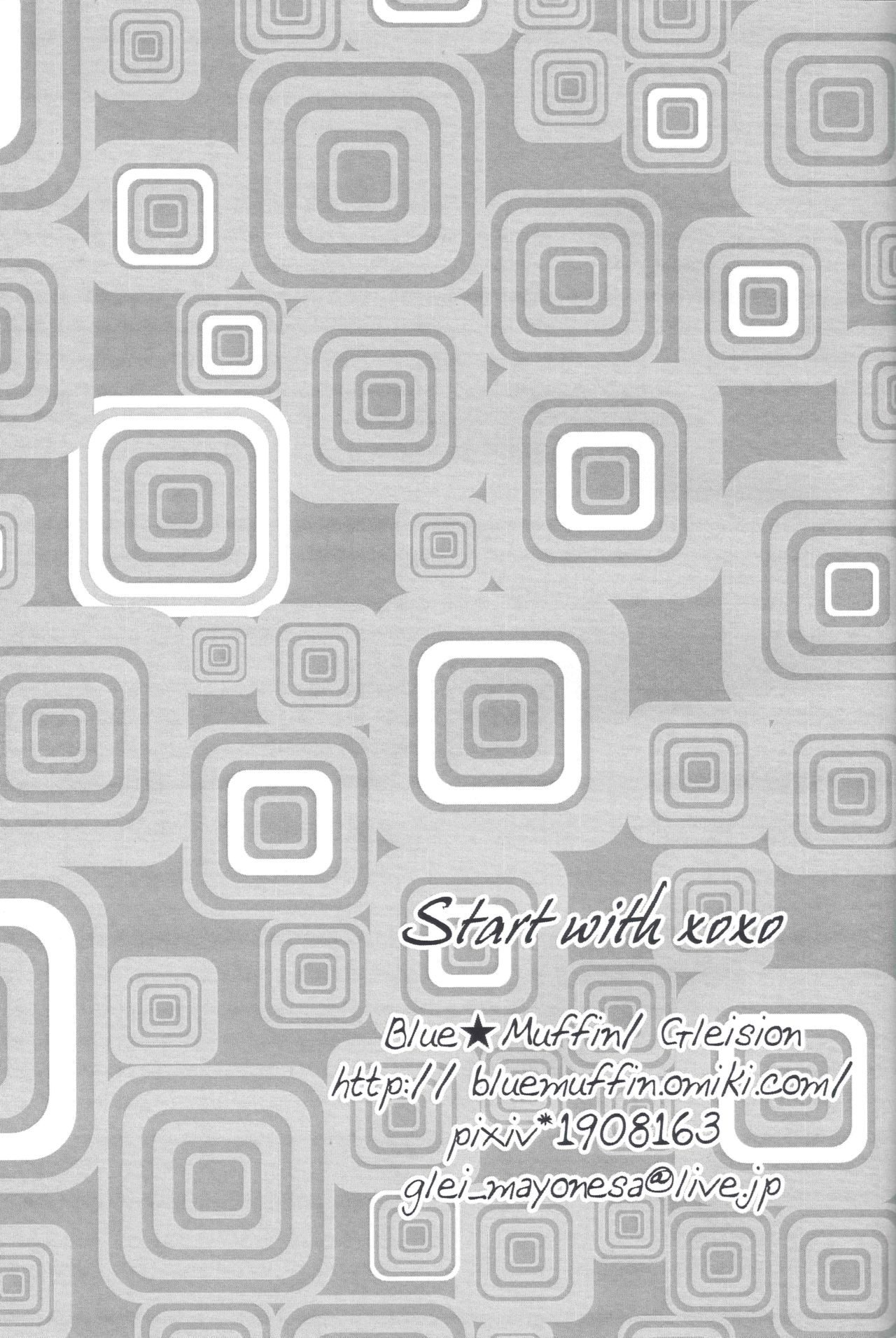 [Blue★Muffin (Gleision)] Start with xoxo (魔法少女まどか☆マギカ) [英訳]