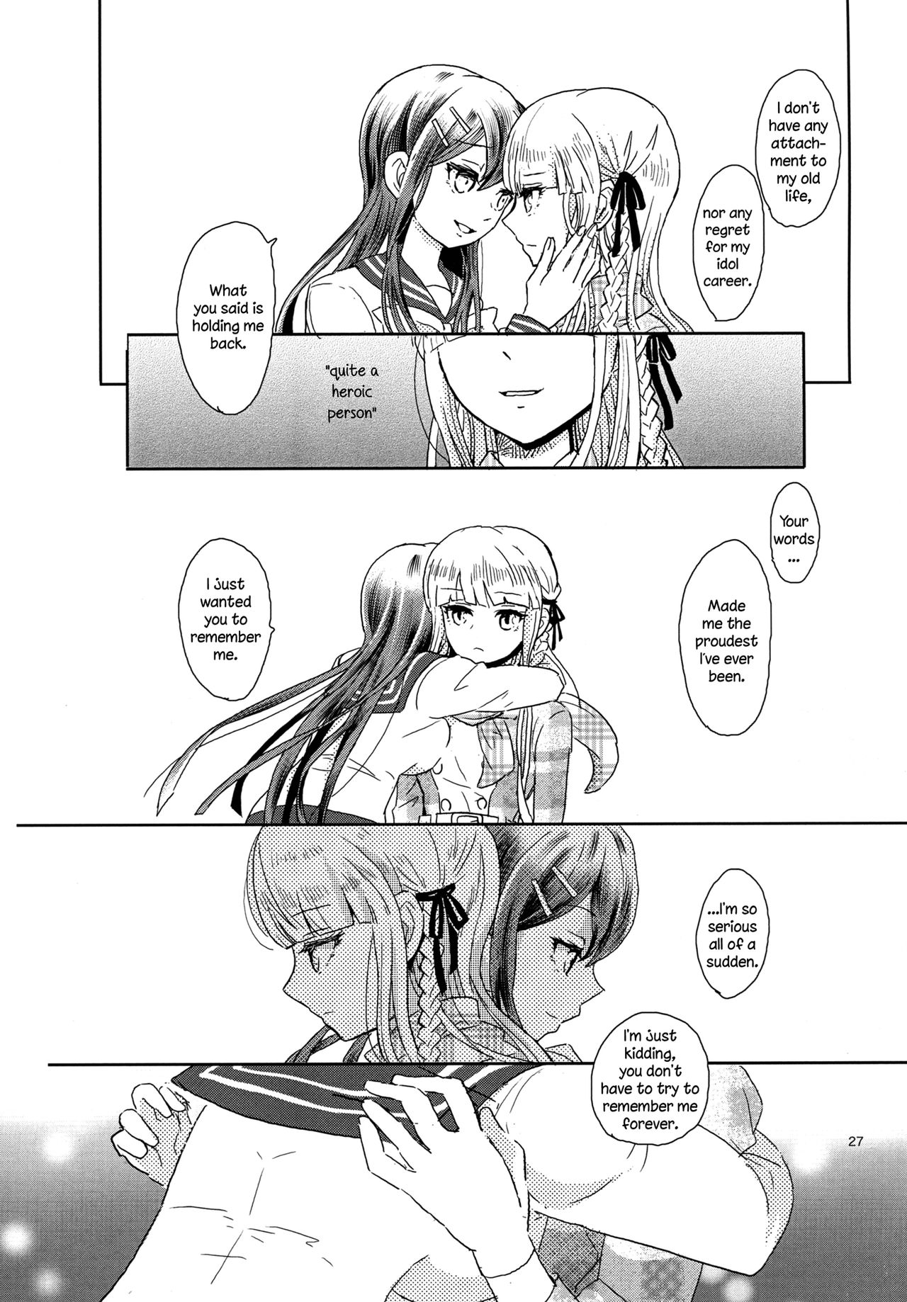 (サンクリ62) [ピコソレノドン (322g)] 花の根元で待ち合わせ (ダンガンロンパ) [英訳]