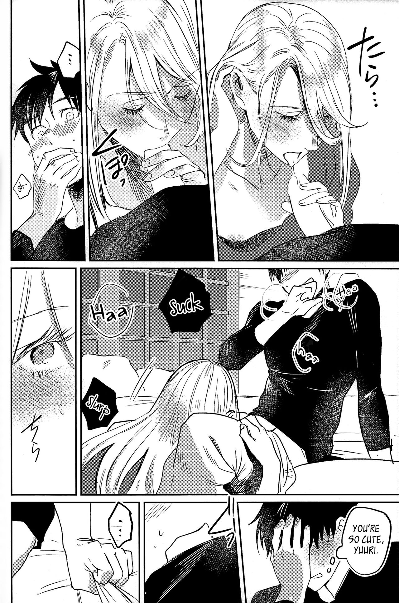 (銀盤のglory 大阪) [オカル糖 (鳩豆茶)] 朝起きたらコーチの体がジュニア時代に戻っていた件について。 (ユーリ!!! on Ice) [英訳]