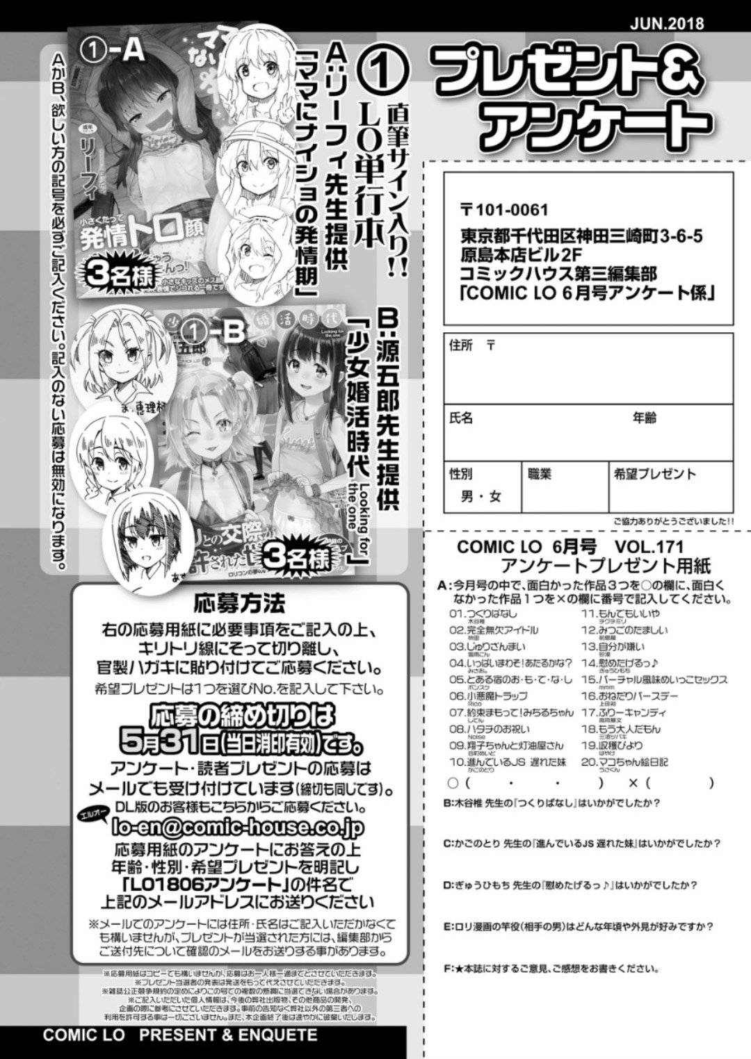 COMIC LO 2018年6月号 [DL版]