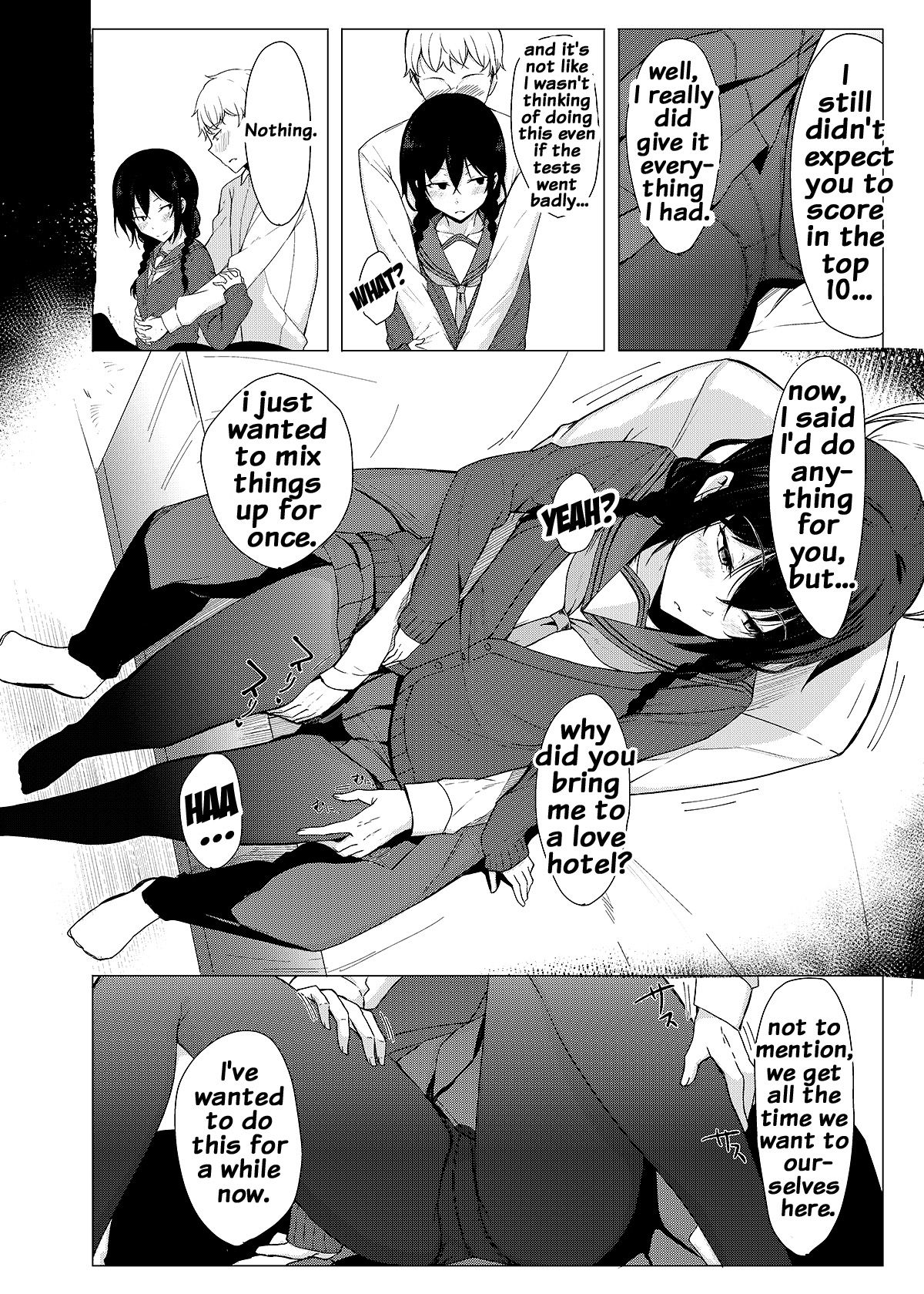 [ろぢうら。 (らげ)] 後輩ちゃんにエロいことされる本3 [英訳] [DL版]