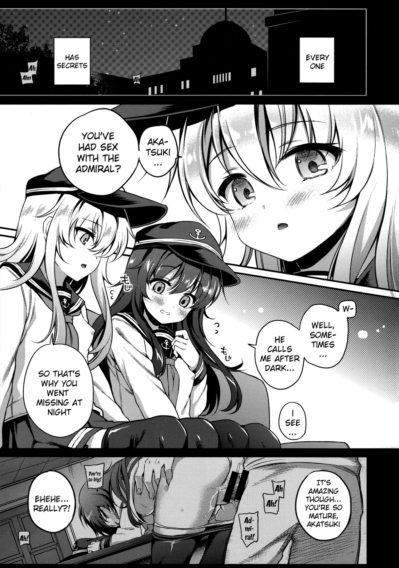 (C91) [K+W (ささちん)] 響の秘め事 (艦隊これくしょん -艦これ-) [英訳]