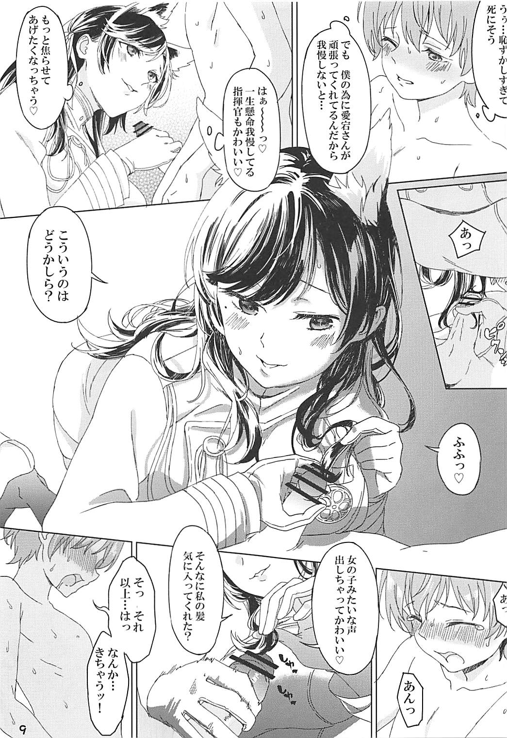 (COMIC1☆13) [WEEK END (箕山)] 愛宕と高雄と指揮官と (アズールレーン)
