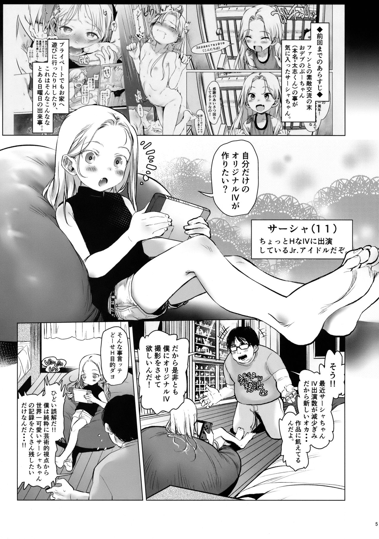 (サンクリ2018 Spring) [臨終サーカス (はぐはぐ)] Re:Welcome Sashachang ~Personal photo session~