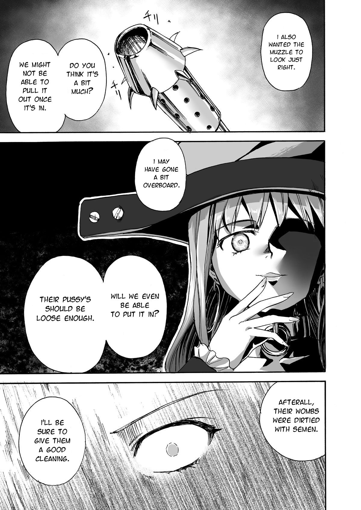 [井戸の底 (痙君)] 魔女の落日 -火刑- [英訳]