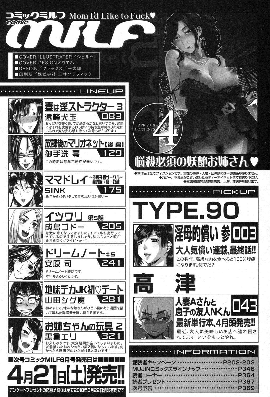 コミックミルフ 2018年4月号 Vol.41 [DL版]