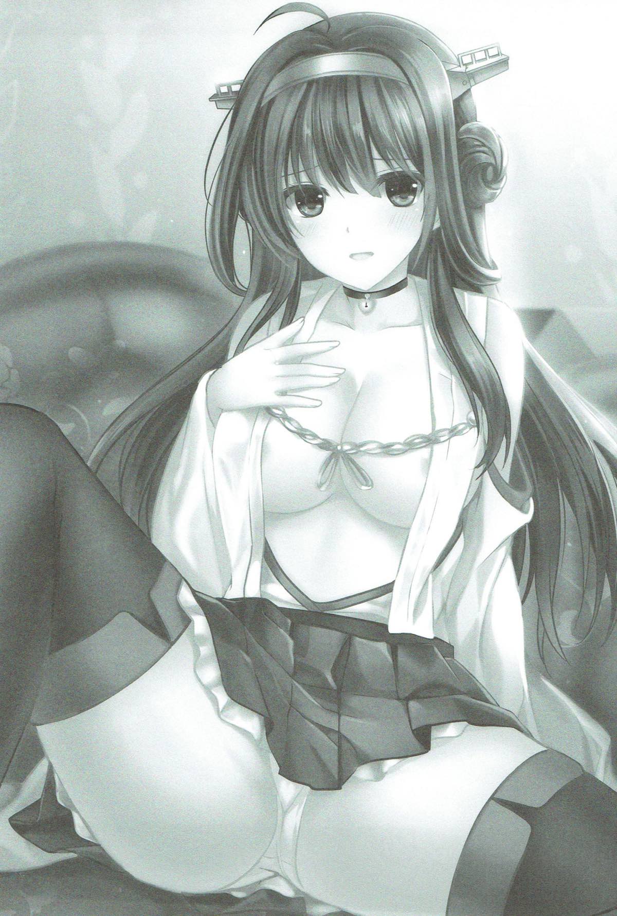 (C86) [感電少女注意報 (真冬)] 金剛恋物語 (艦隊これくしょん -艦これ-)