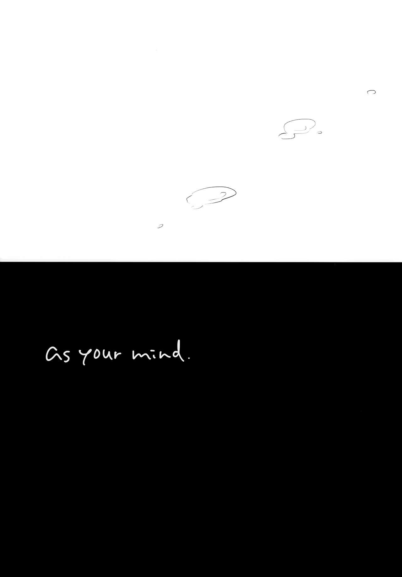 (C93) [アクアドロップ (三上ミカ)] As your mind. [中国翻訳]