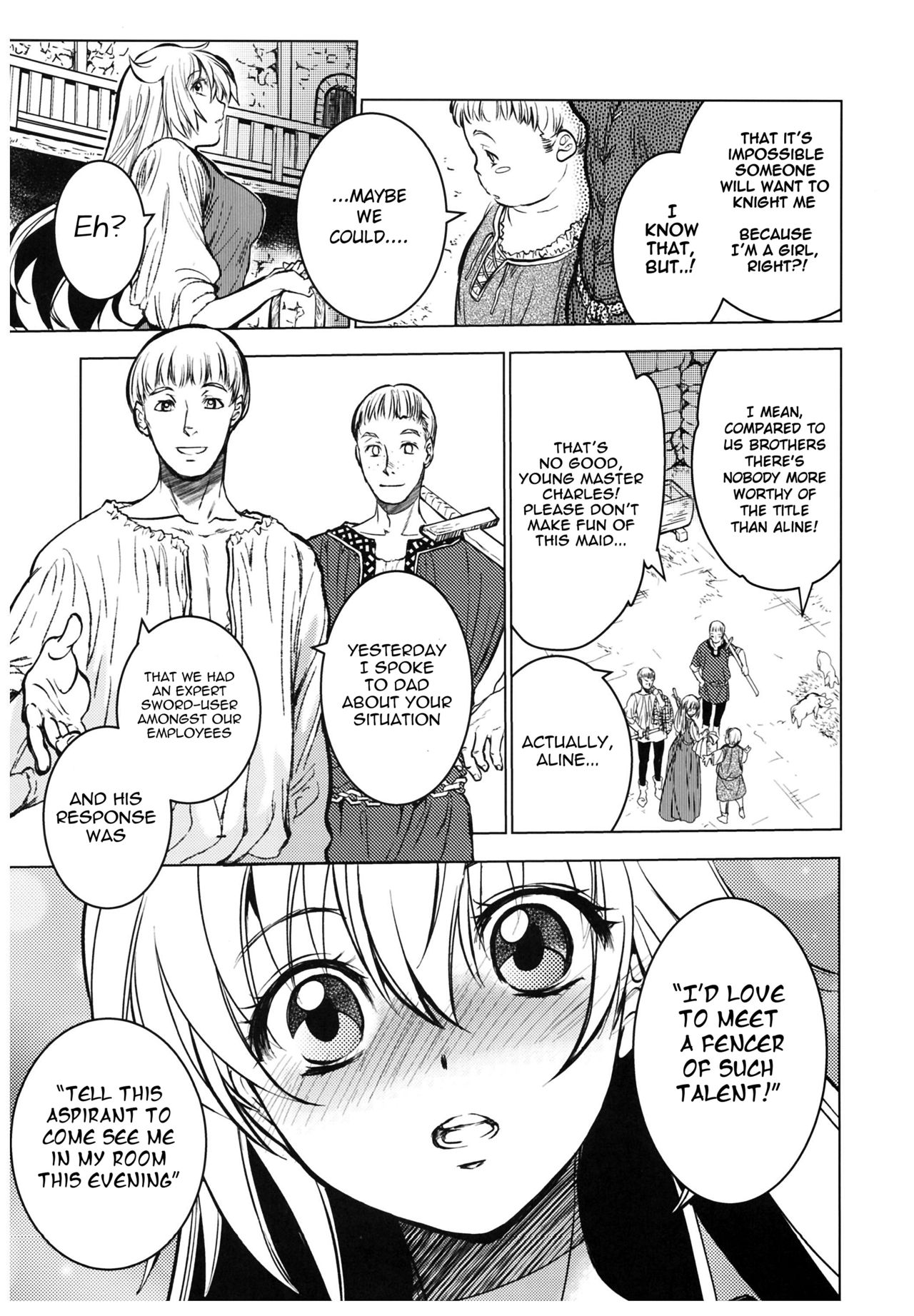 (C93) [床子屋 (HEIZO、鬼頭えん)] Saint Foire Festival 11 Aline [英訳]