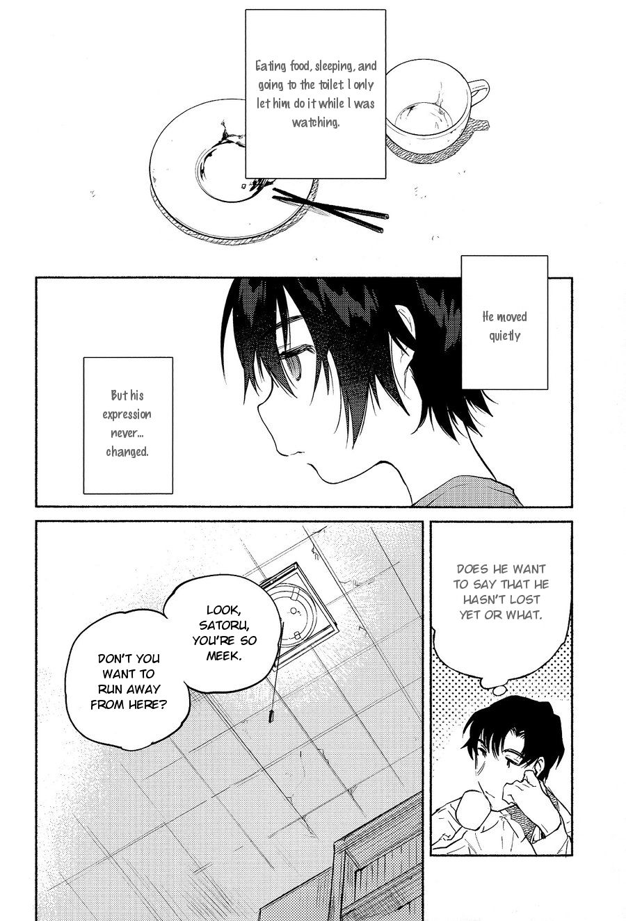 (SPARK11) [スガハウス (菅山)] 飼育箱 (僕だけがいない街) [英訳]