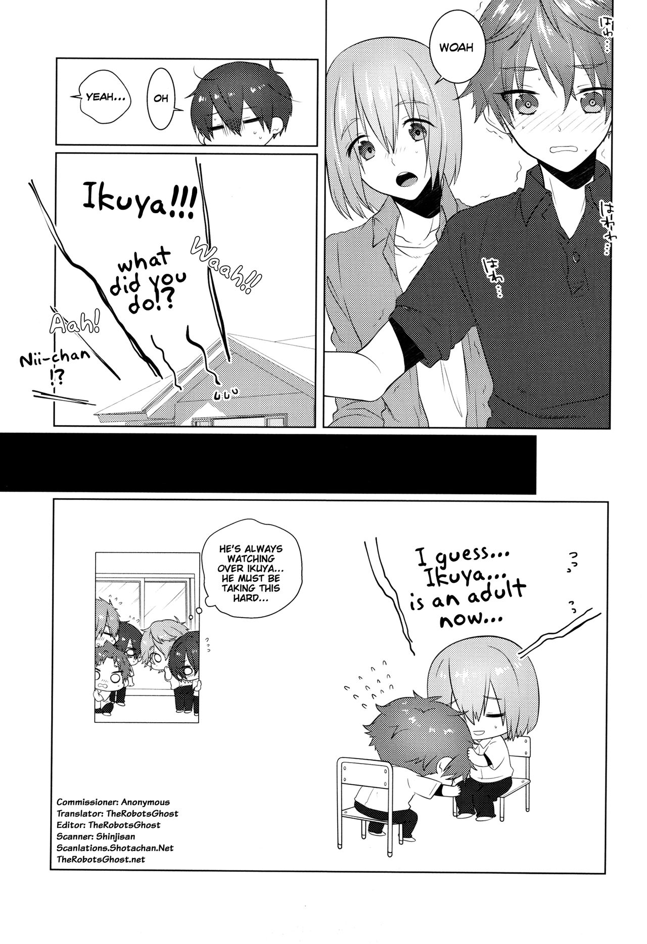 (Splash!Hi2) [めめXILE (女々男)] ぱじゃまでおじゃま (ハイ☆スビード! Free! Starting Days) [英訳]