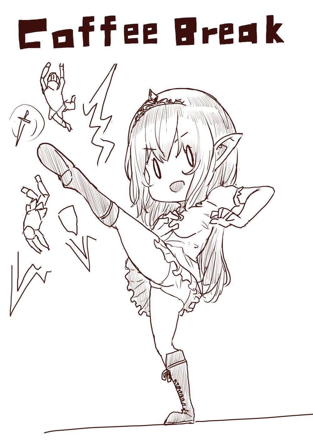 【うる】エルフ姫の逆襲（英語、継続中）