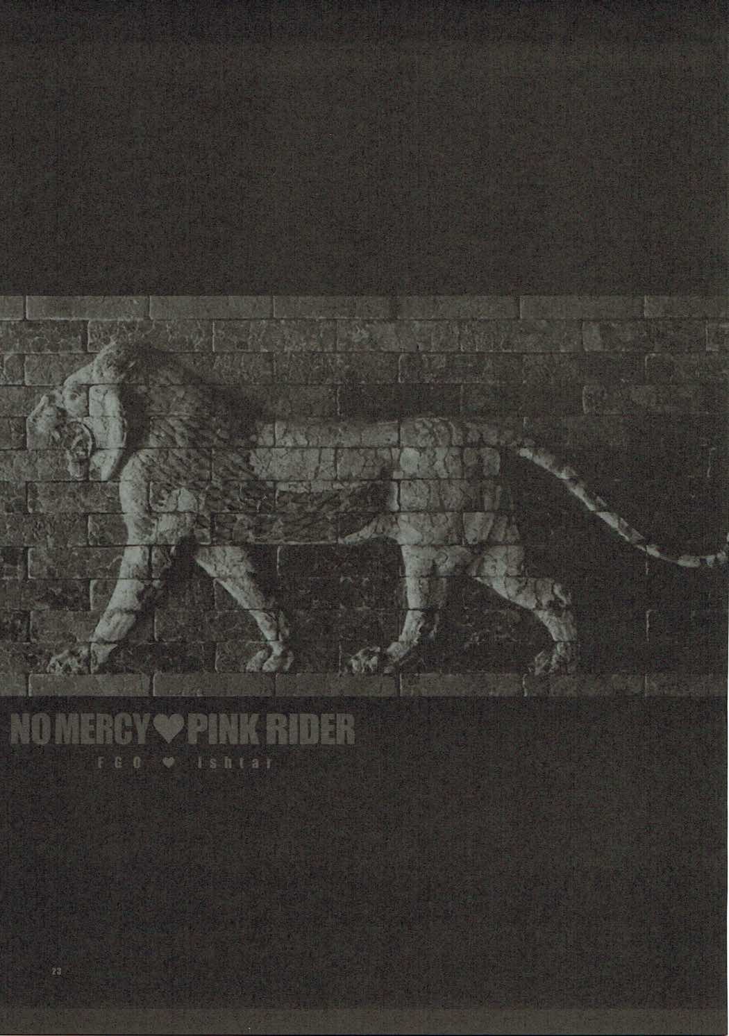 (C93) [薬缶本舗 (いのうえとみい)] 容赦の無い♥ピンクライダー (Fate/Grand Order)