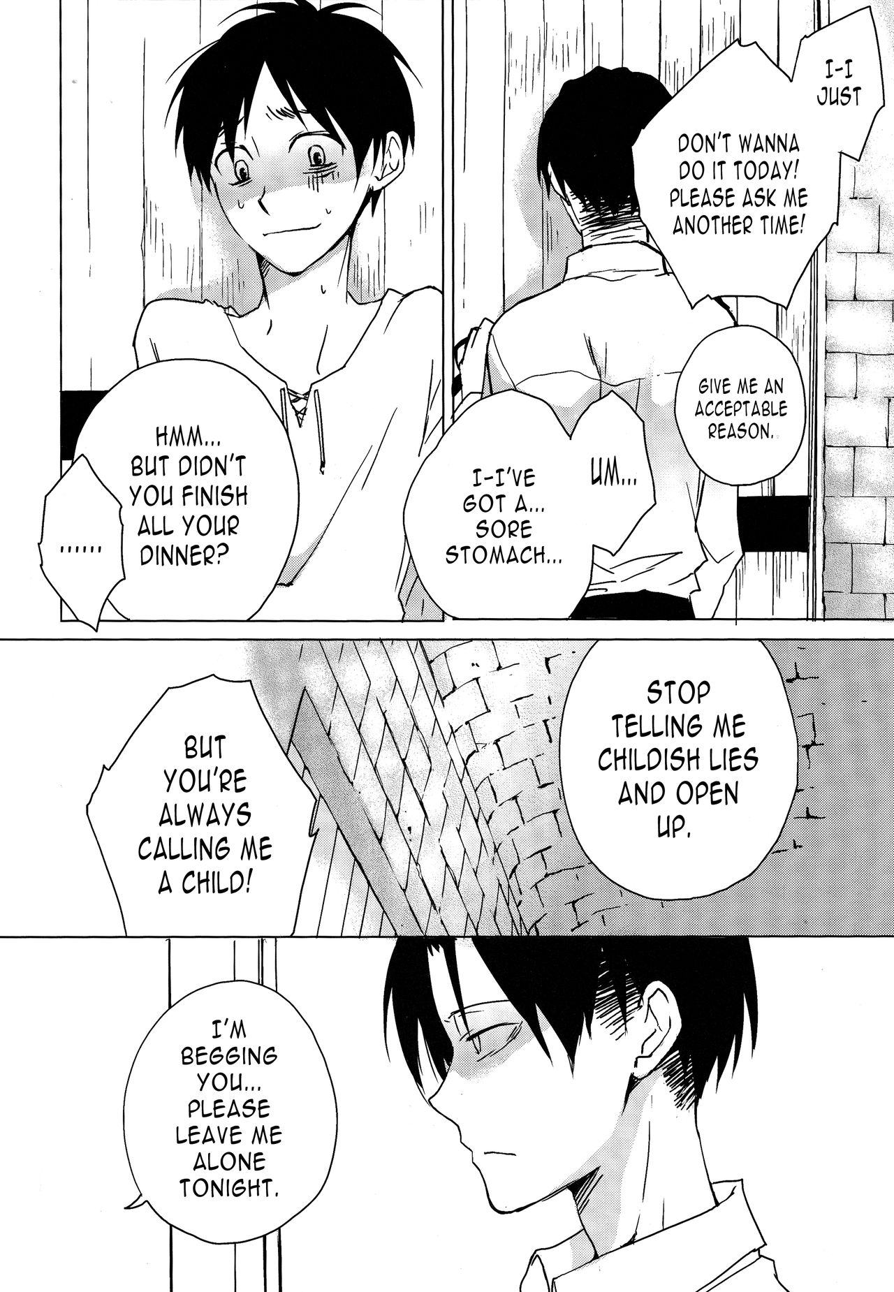 (SPARK8) [インファ (sinba)] 俺様上司にもたまにはノーが必要だ。 (進撃の巨人) [英訳]