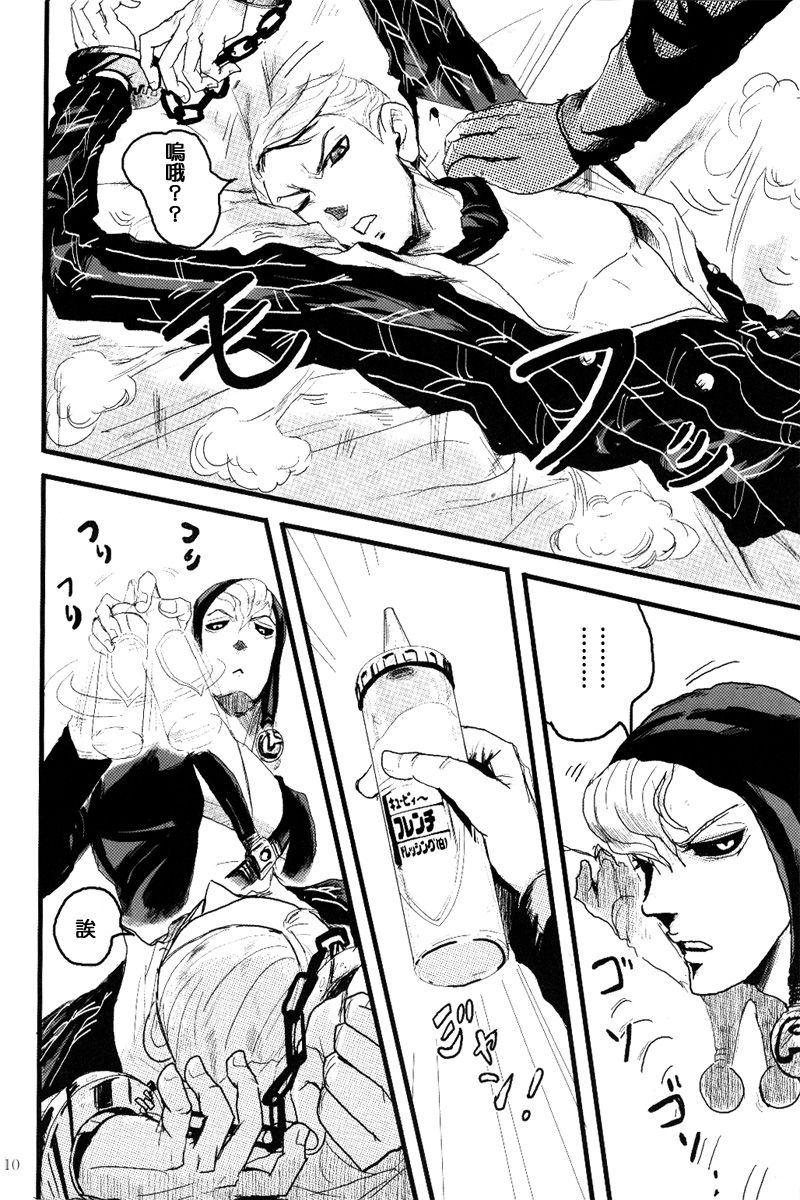 [キキ★キラ (アンノ)] French dressing (ジョジョの奇妙な冒険) [中国翻訳]