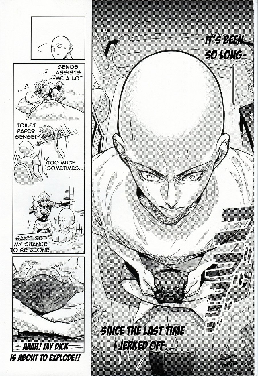 [Fuerzabruta (ZawarC)] 先生の股間の危機は俺が排除します (ワンパンマン) [英訳]