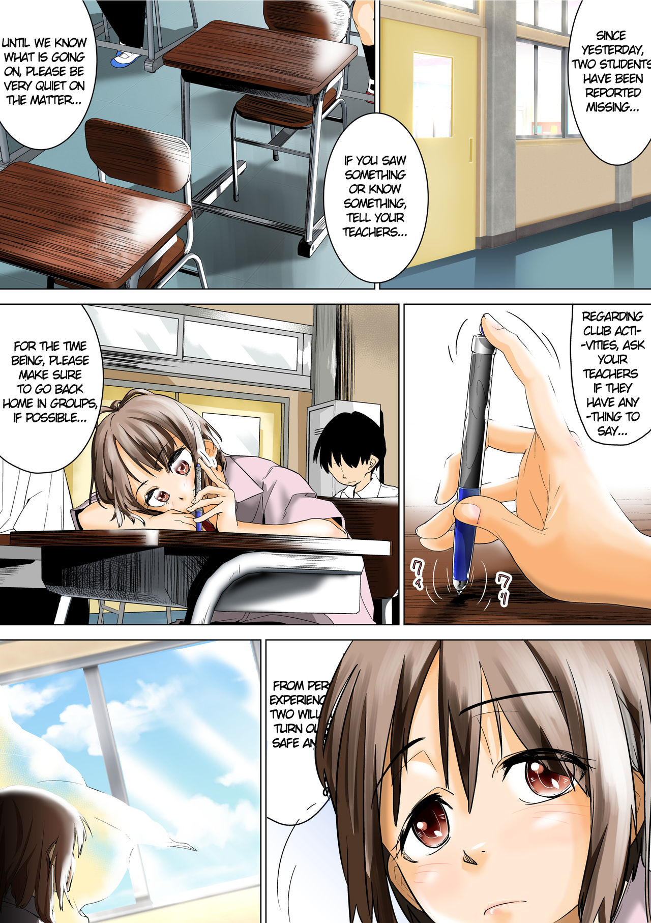 [戸国みらしち] 同級生で親友の女子は鬼畜な誘拐犯 [英訳]