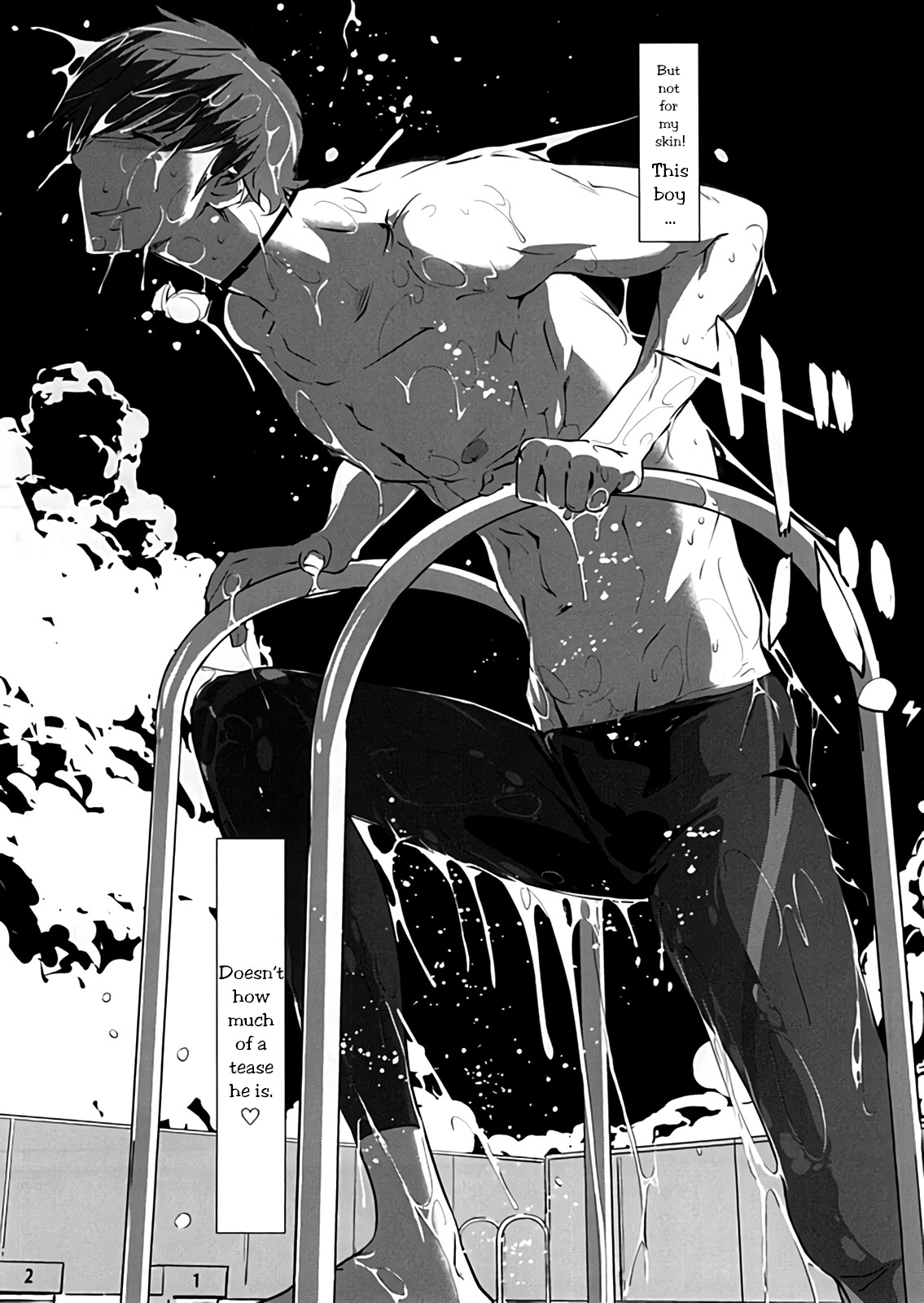 [C.N.P (clone人間)] 顧問の特権 (Free!) [英訳]