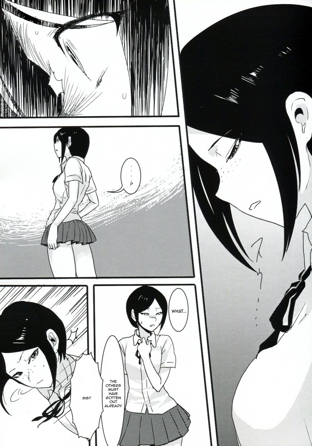 (学園トライアル) [鼻血 (道満青)] サイコフェイク (ダンガンロンパ) [英訳]