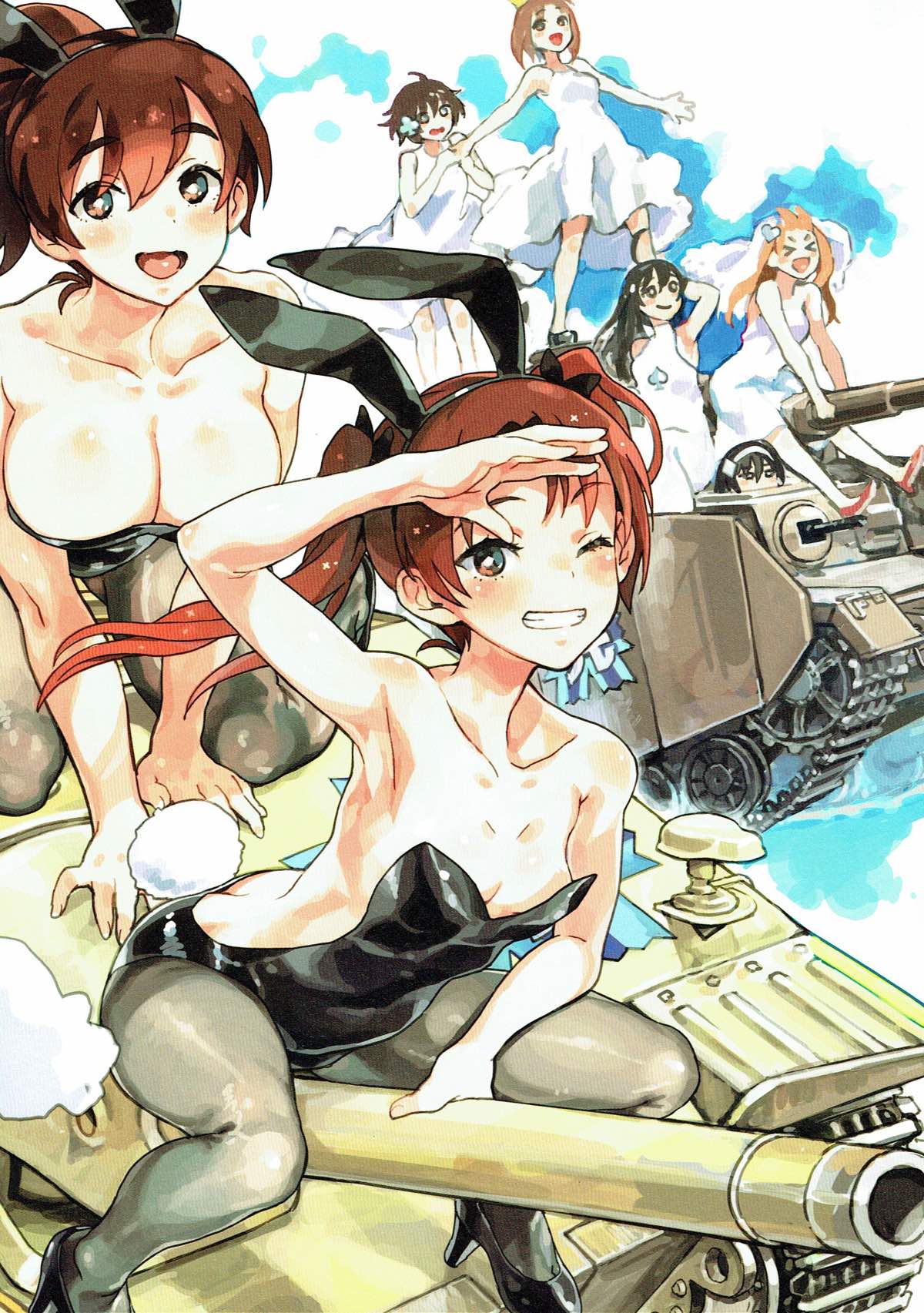 (ぱんっあ☆ふぉー!11) [のりんこ] Pre-BURN (ガールズ&パンツァー)