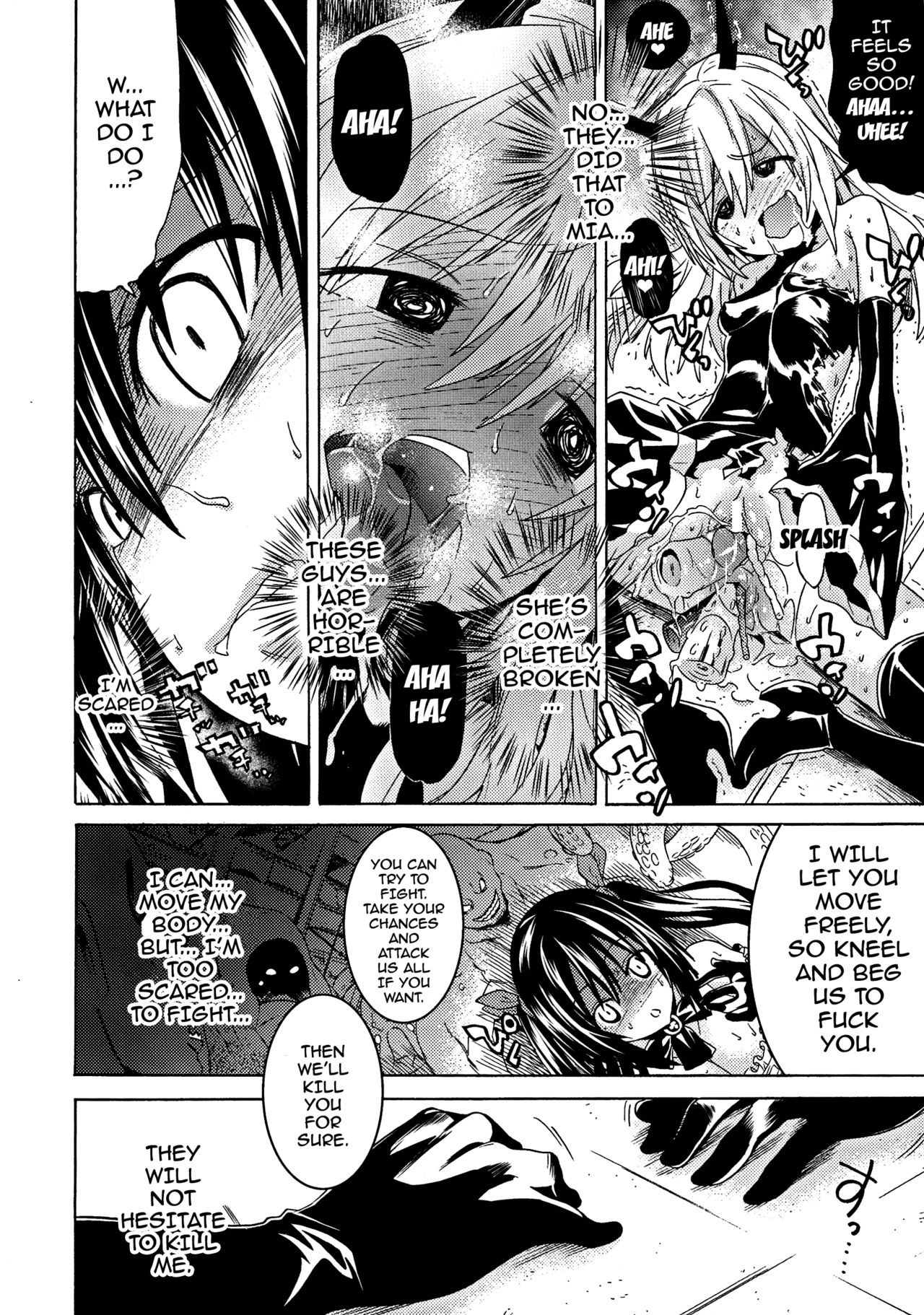 [天道まさえ] 堕ちた♀牝豚たち 第1-6話 [英訳]