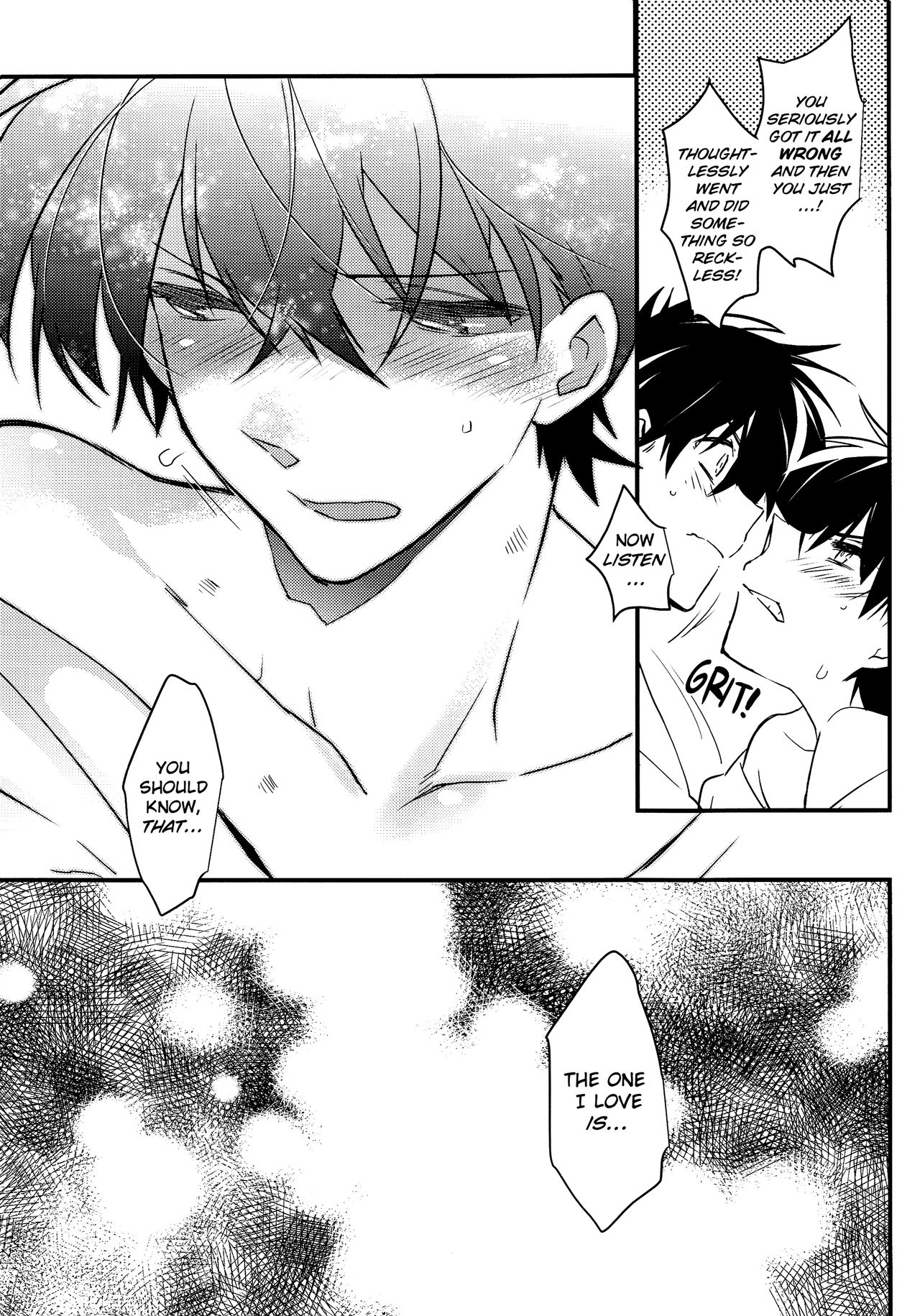 (HARUCC22) [Ash Wing (まくろ)] この想いに、どうか (名探偵コナン) [英訳]