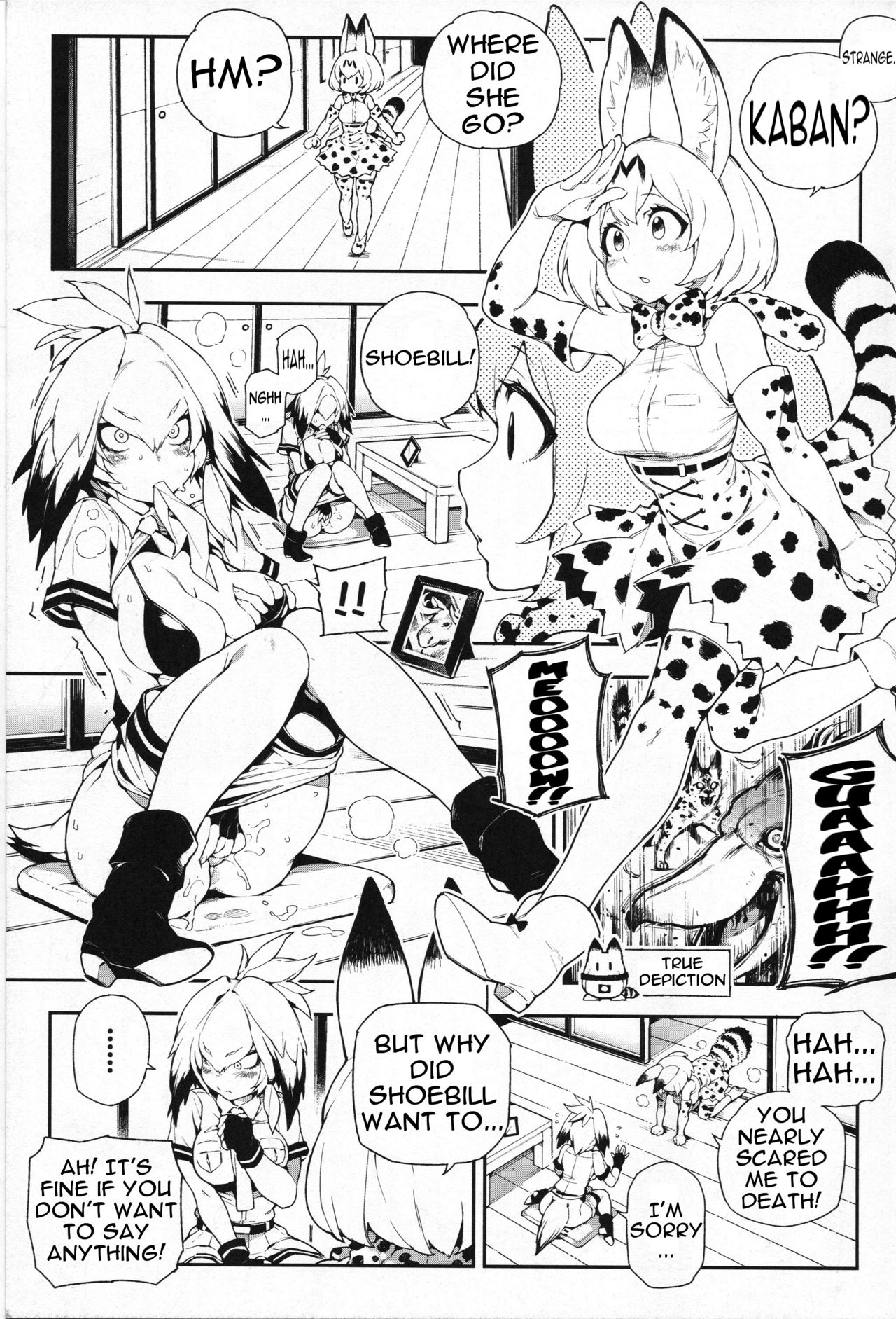 (FF30) [熊掌社 (魚生、俺正讀)] BEAST FRIENDS (けものフレンズ) [英訳]