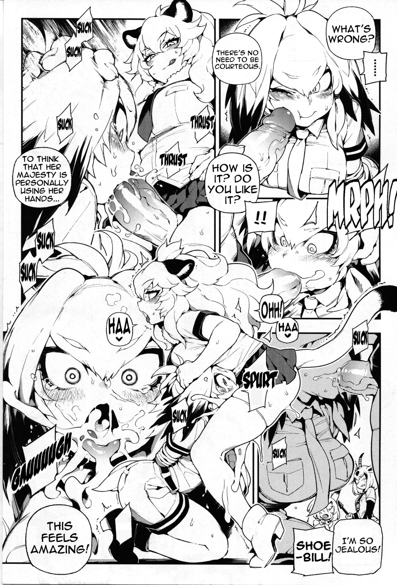 (FF30) [熊掌社 (魚生、俺正讀)] BEAST FRIENDS (けものフレンズ) [英訳]