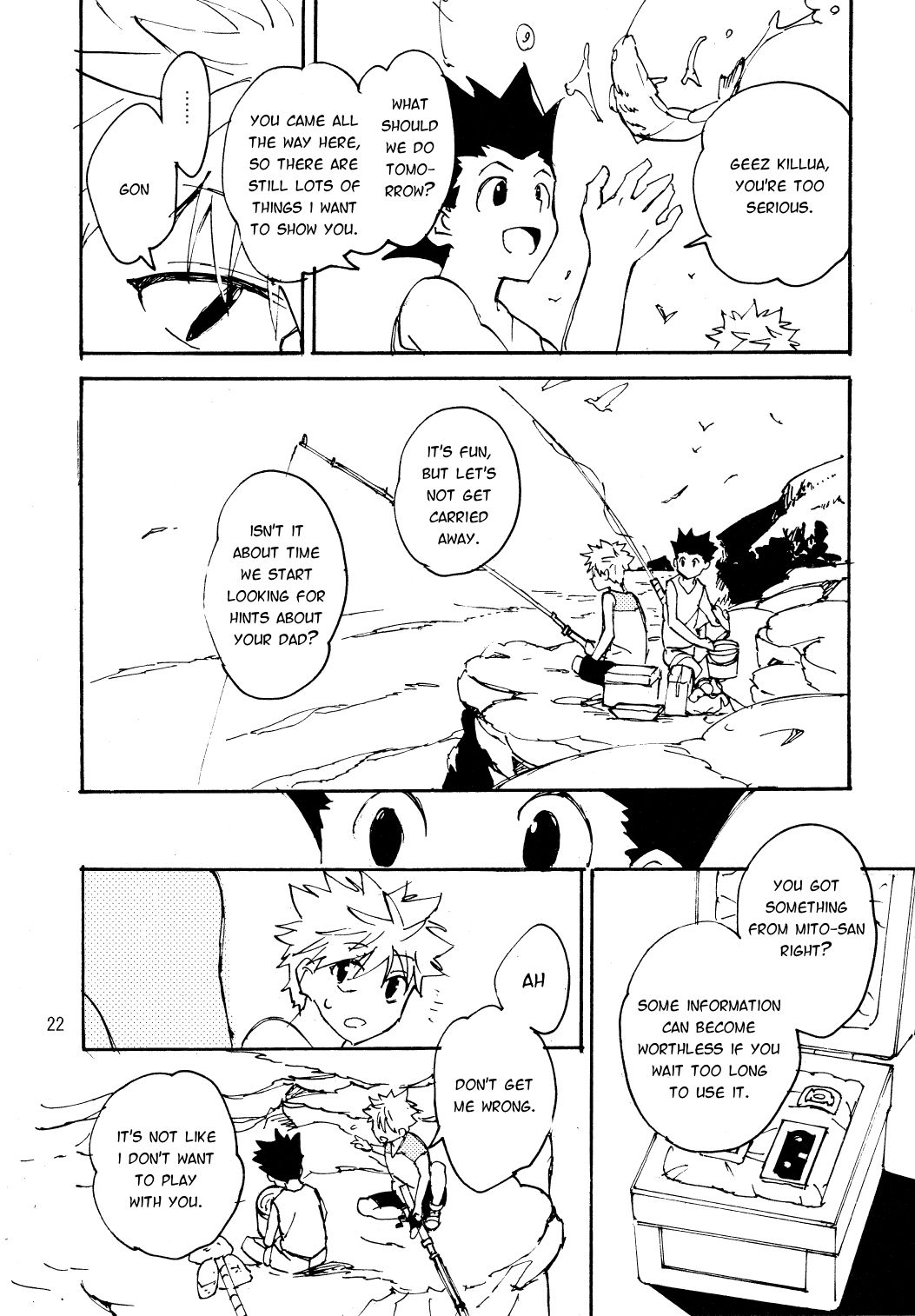 (C86) [わたがしメーカー (とみこ)] かみさまお星さま (ハンター×ハンター) [英訳]