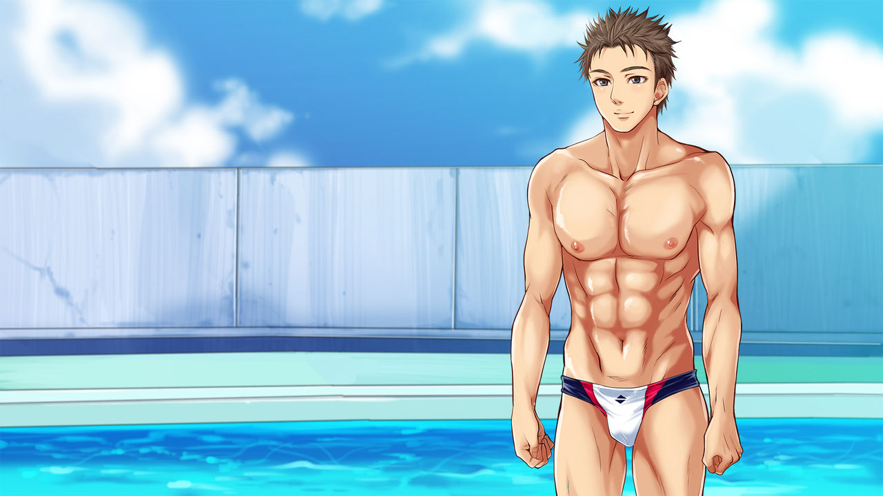 [くろむつ (黒田陸奥)] Swimmer